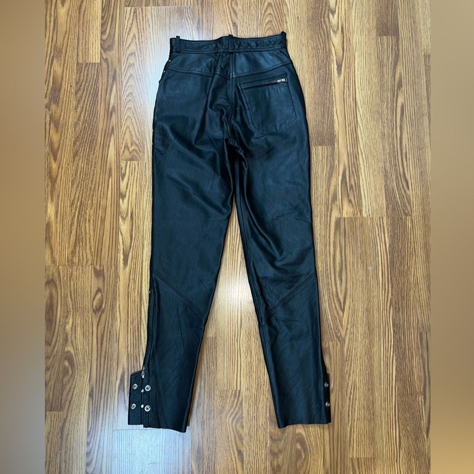 Other Super Cool Harley Davidson Studded Leather Motorcycle Pants! Size 30" / US 8 / IT 44 - 7 Thumbnail