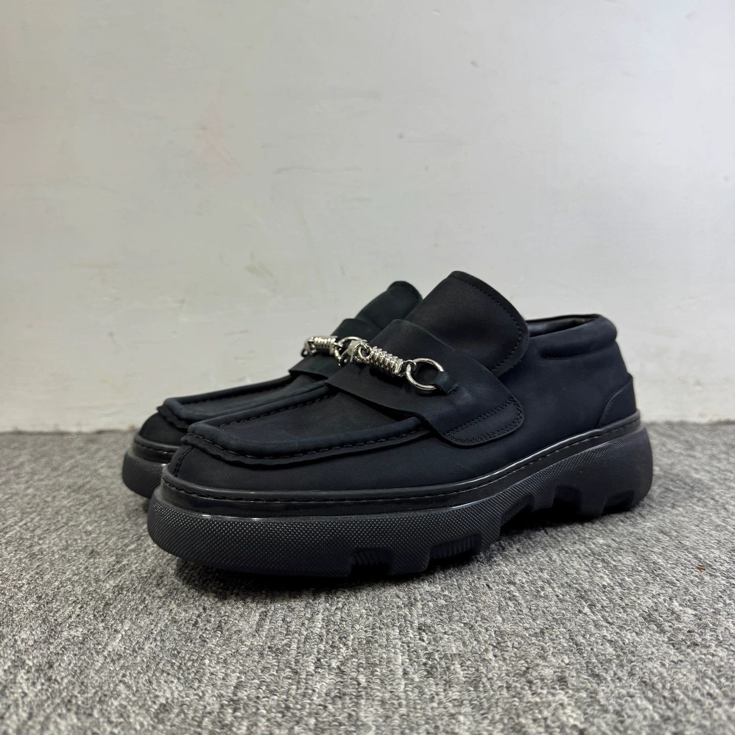 Burberry Burberry Creeper Clamp Round Toe Loafers 42 98 New Size US 9 / EU 42 - 1 Thumbnail