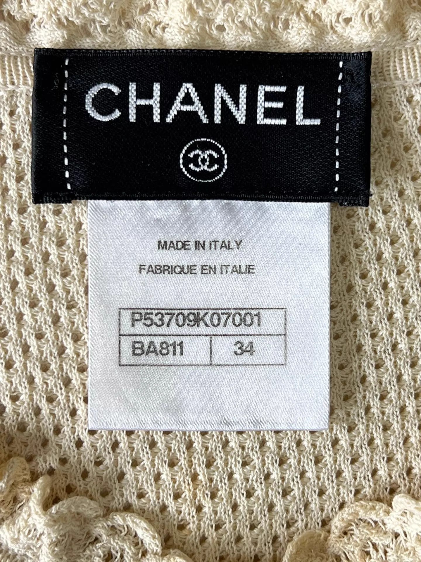 Chanel CHANEL Sleeveless Knit Dress Waist Pleated 34 IT Size XS / US 0-2 / IT 36-38 - 7 Thumbnail