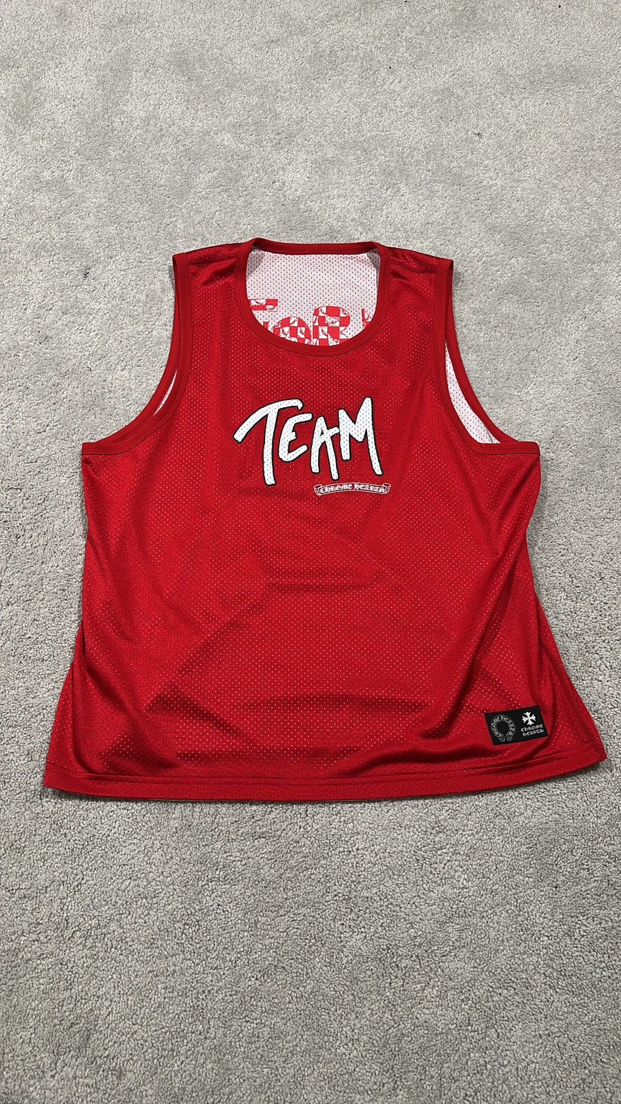 Chrome Hearts × Matty Boy Chrome Hearts Matty Boy Basketball Reversible Tank Jersey Size US L / EU 52-54 / 3 - 1 Thumbnail