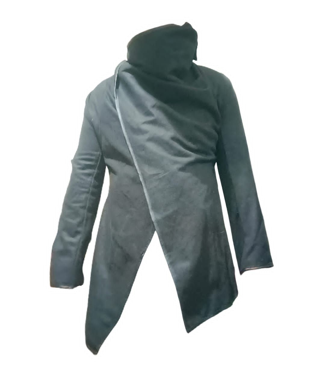 14th Addiction Rick Owens Sphinx Exploder Saturn Style Suede cotton poncho Size US M / EU 48-50 / 2 - 1 Thumbnail