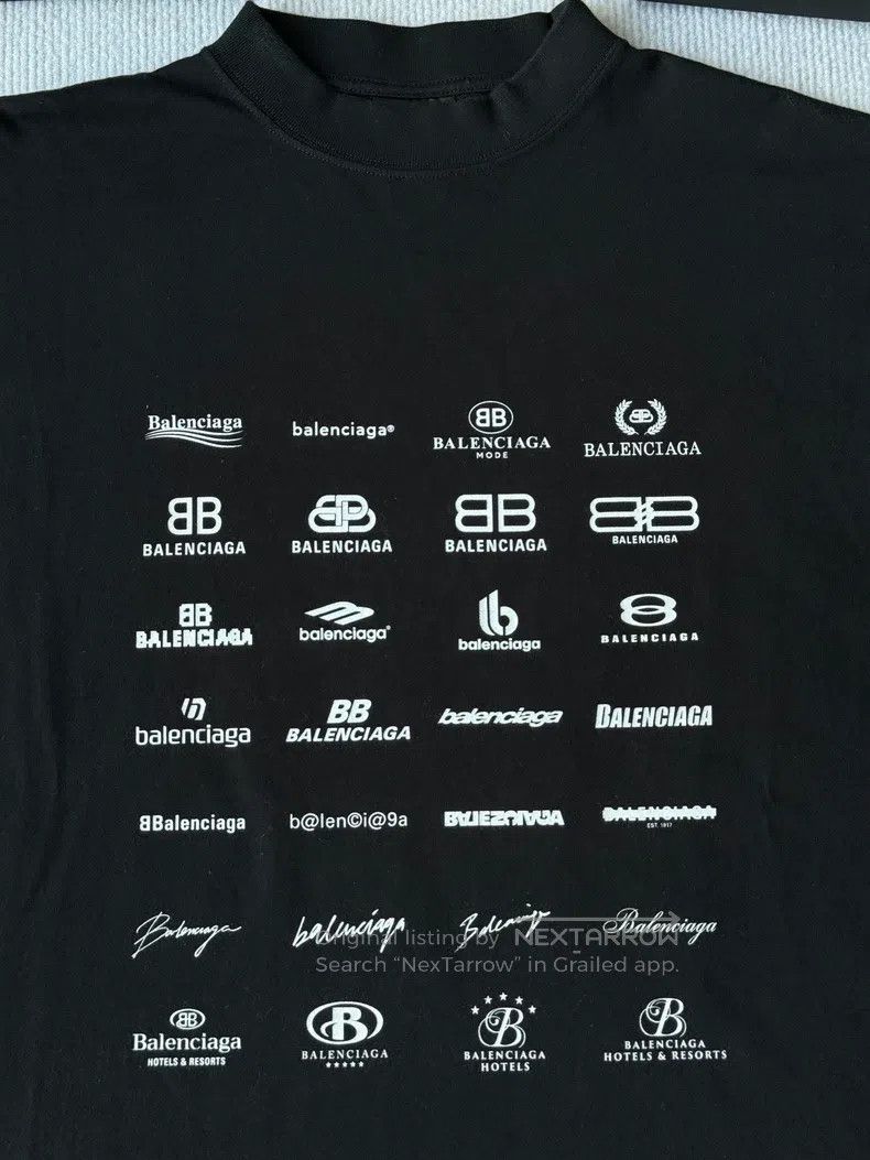 Balenciaga Balenciaga Logo Long Sleeve Size US S / EU 44-46 / 1 - 3 Thumbnail