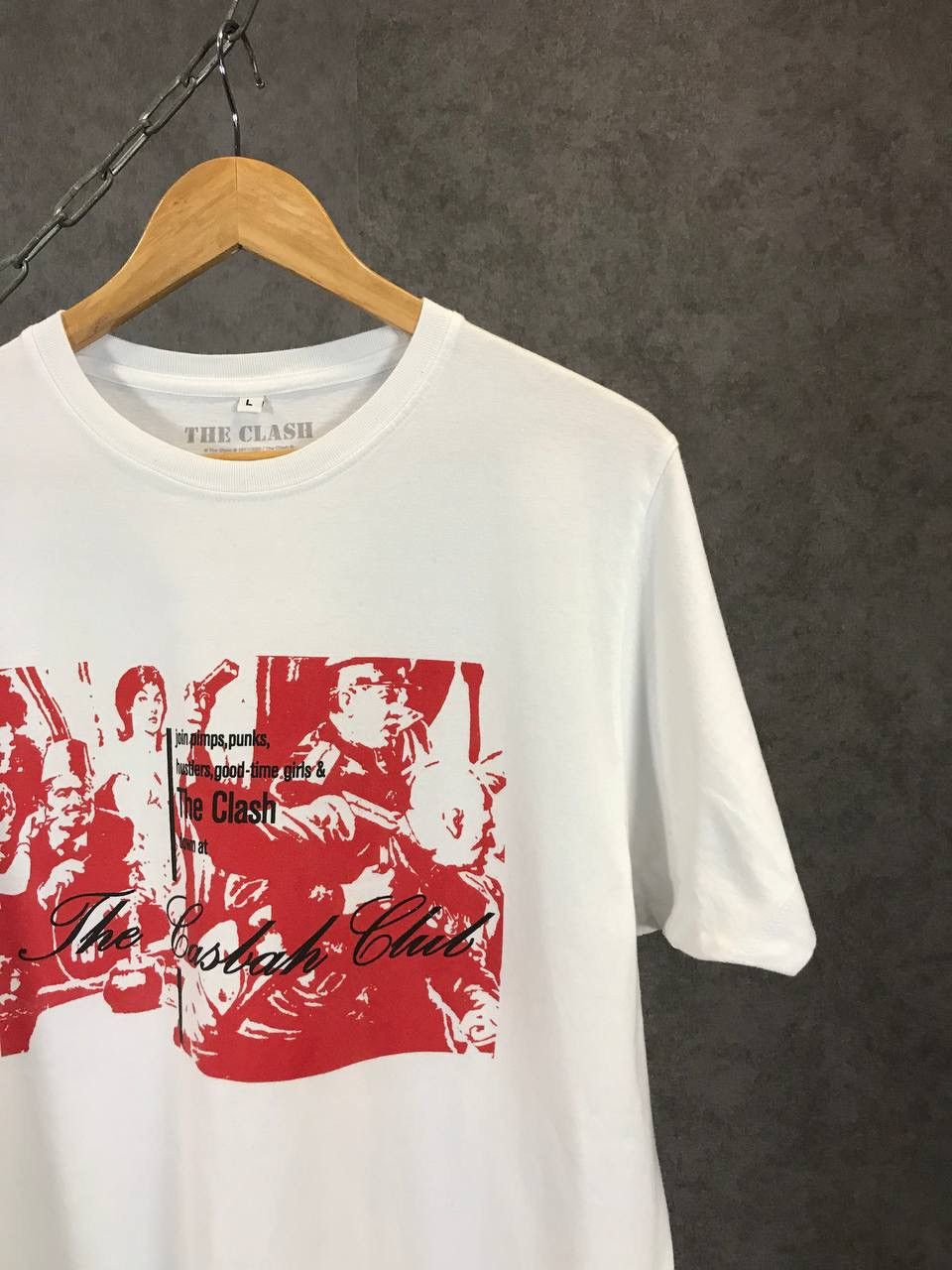 Band Tees The Clash rock band tee Size US L / EU 52-54 / 3 - 2 Thumbnail