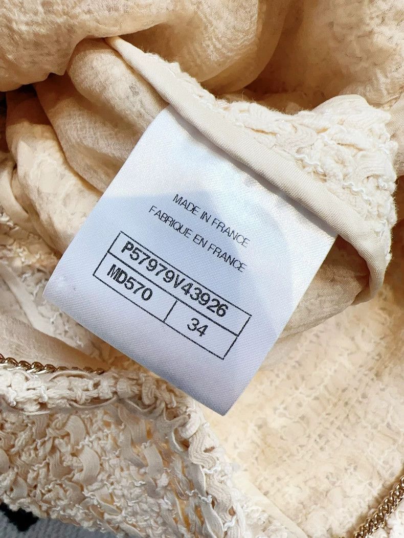 Chanel Chanel Greek series beige tassel braided jacket Size XXS / US 00 / IT 34 - 7 Thumbnail