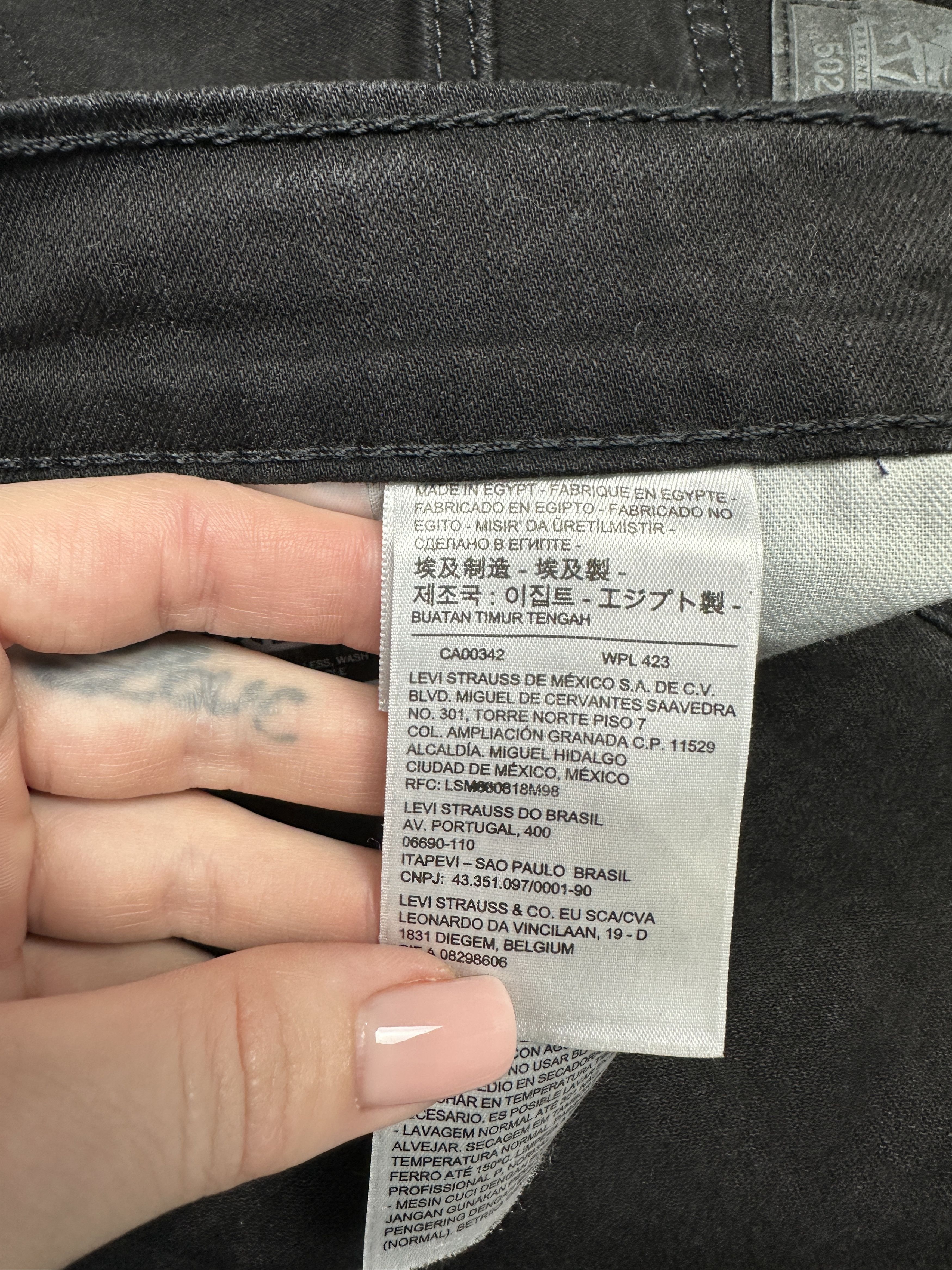 Levi's Levi's 502 Mens Denim Pants Jeans Size 36 x 30 Size US 36 / EU 52 - 8 Thumbnail