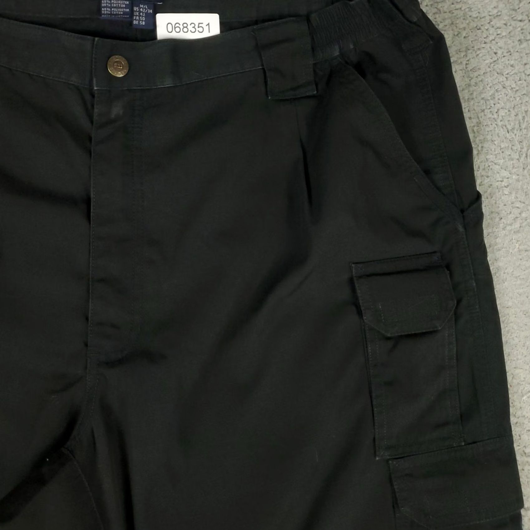 Vintage 5.11 Tactical Pants Mens 42x34 Black Cargo Trousers Outdoors Size US 42 / EU 58 - 3 Thumbnail