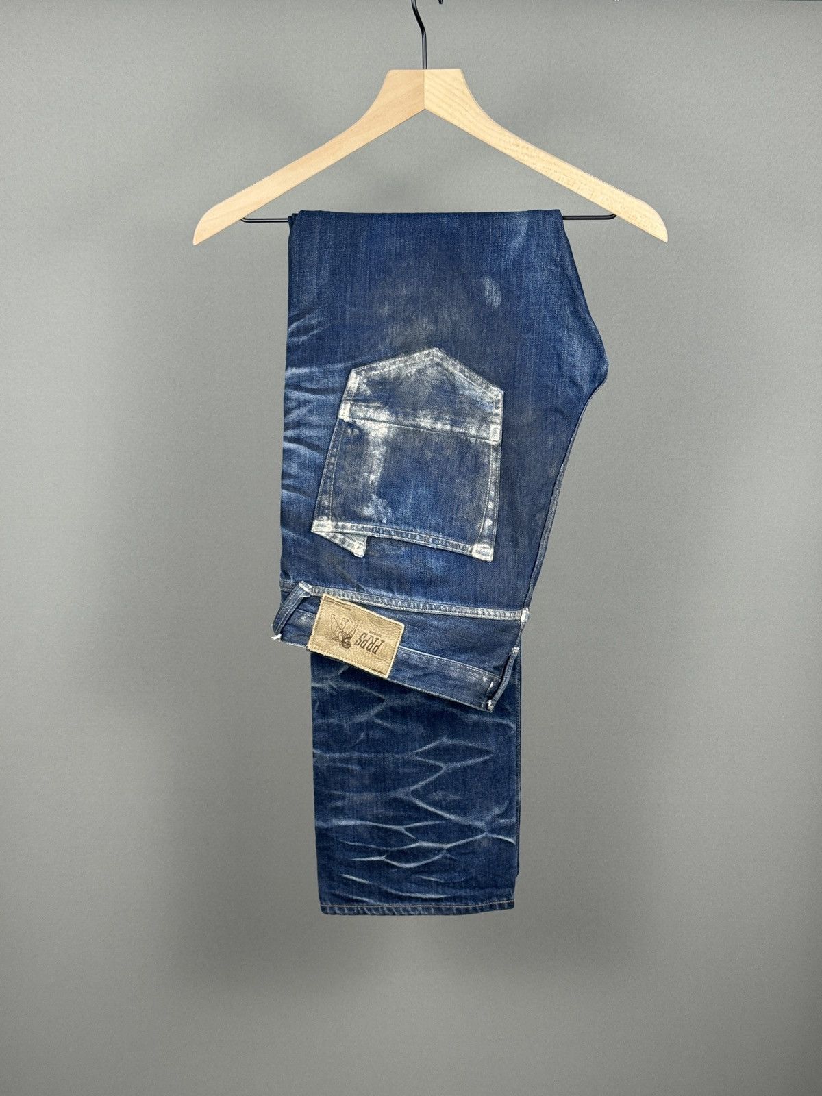 Prps PRPS DENIM PAINTED FADED PANTS SIZE : 34 Size US 34 / EU 50 - 2 Thumbnail