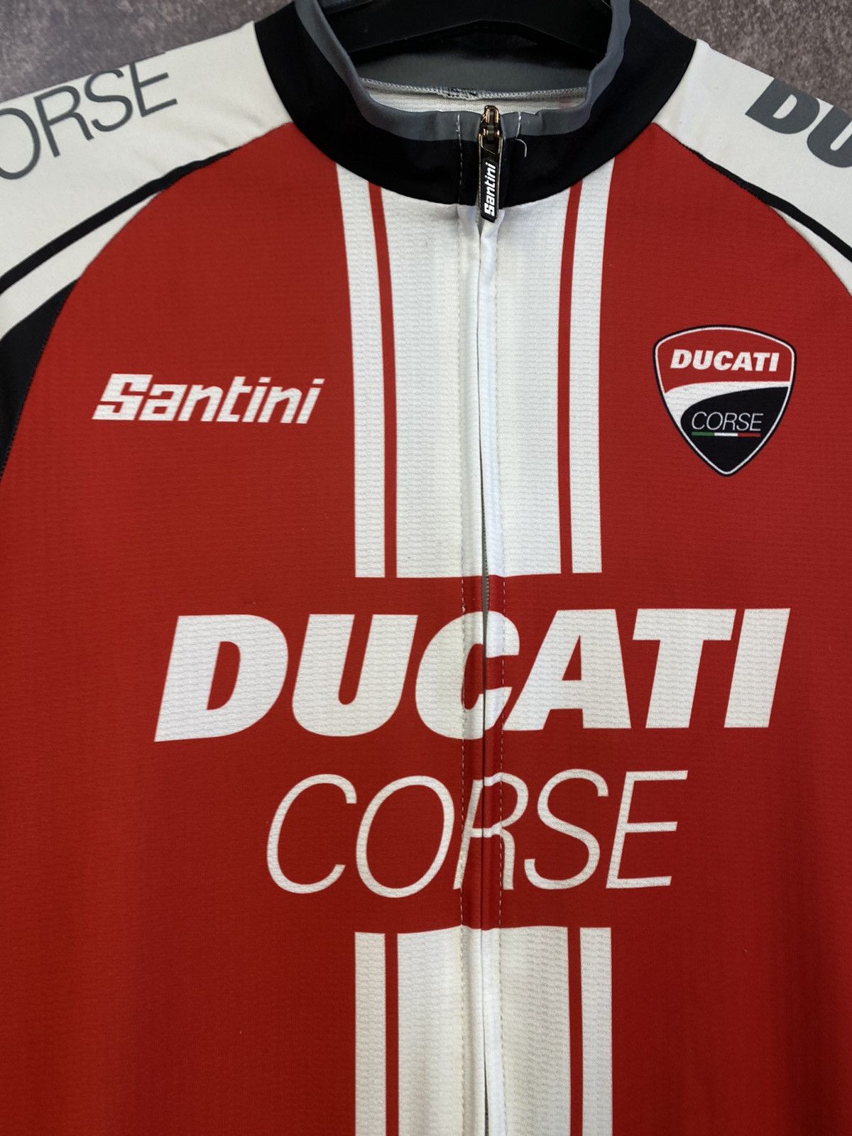 Japanese Brand Ducati cycling Jersey vintage Size US M / EU 48-50 / 2 - 3 Thumbnail