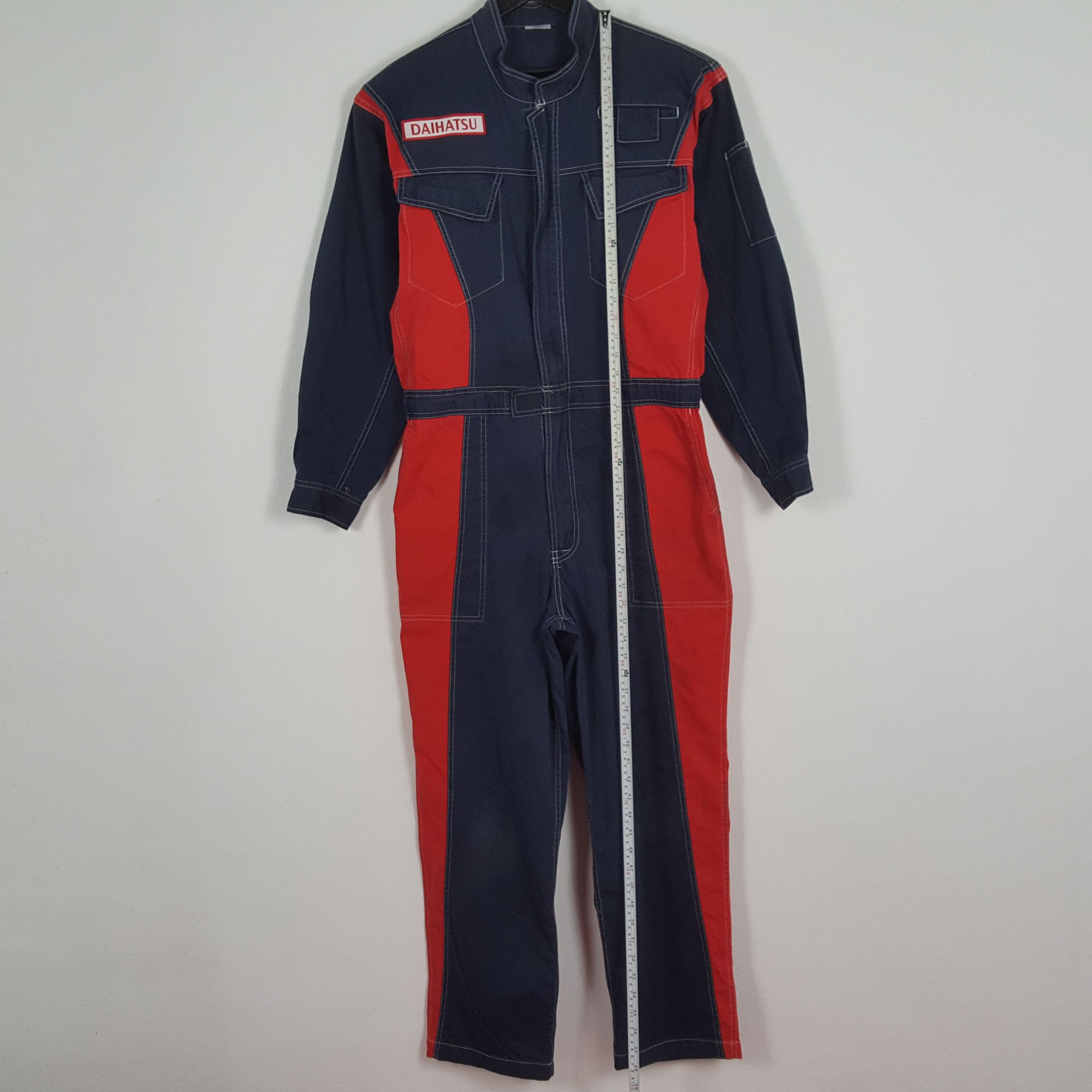 Vintage DAIHATSU Motorsports Racing Workwear Coverall Jacket Size US L / EU 52-54 / 3 - 7 Thumbnail