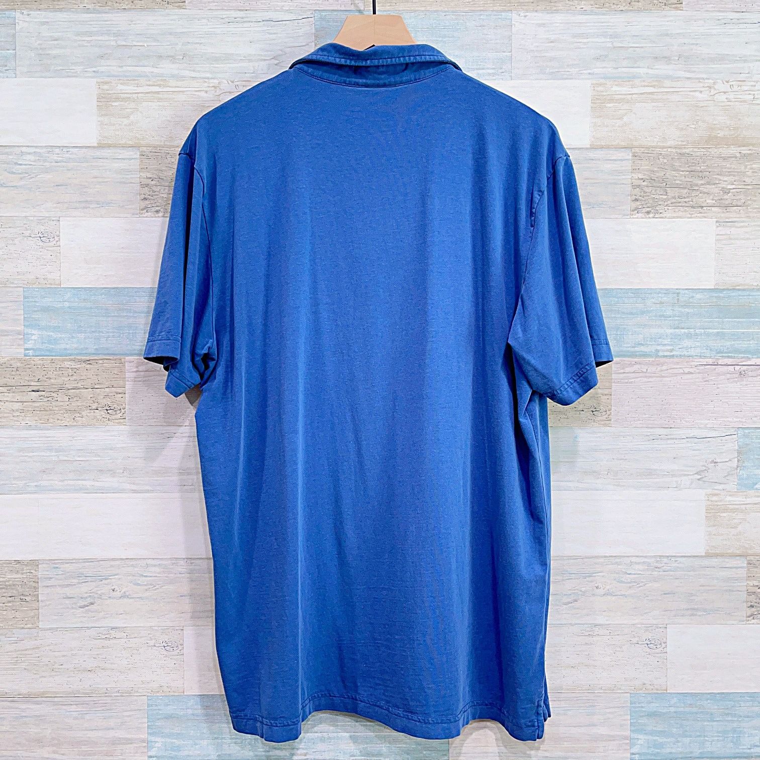 Peter Millar Peter Millar Soft Jersey Golf Polo Shirt Blue Short Sleeve L Size US L / EU 52-54 / 3 - 3 Thumbnail