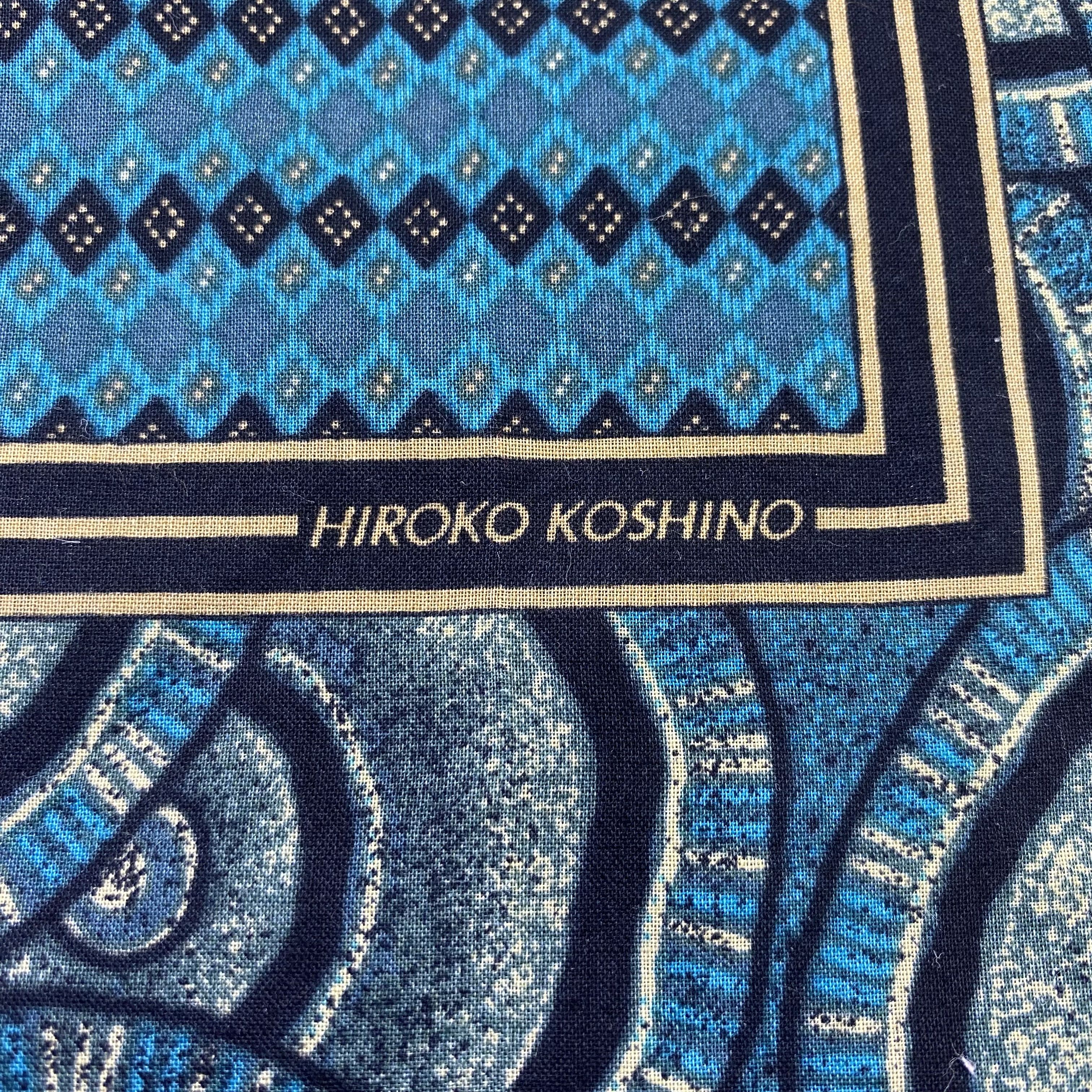 Japanese Brand Hiroko Koshino Handkerchief / Bandana / Neckerchief-B1037 Size ONE SIZE - 5 Thumbnail