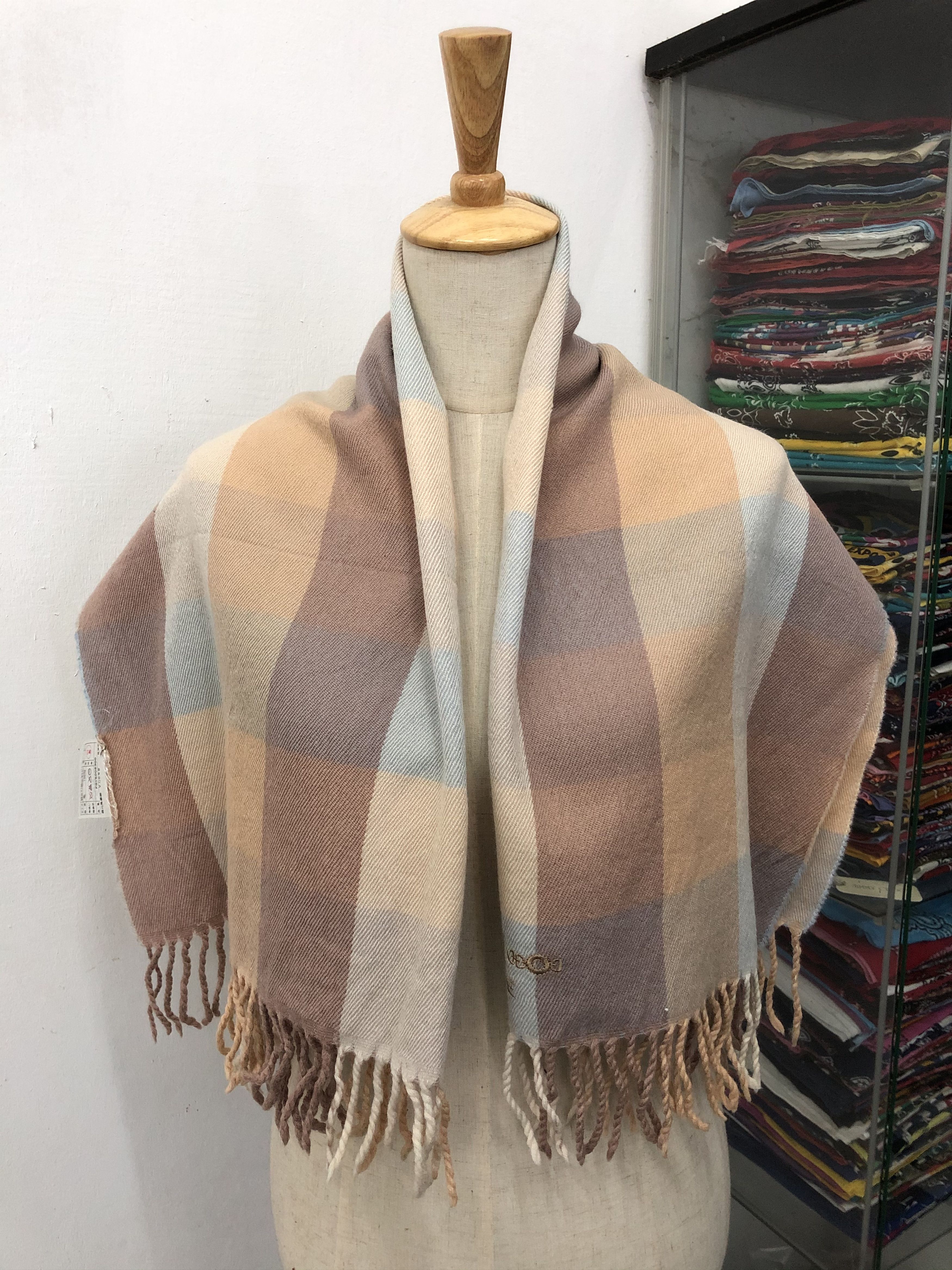 Celine Vintage Celine Scarf/Muffler/Neckwear MF1791 Size ONE SIZE - 2 Thumbnail