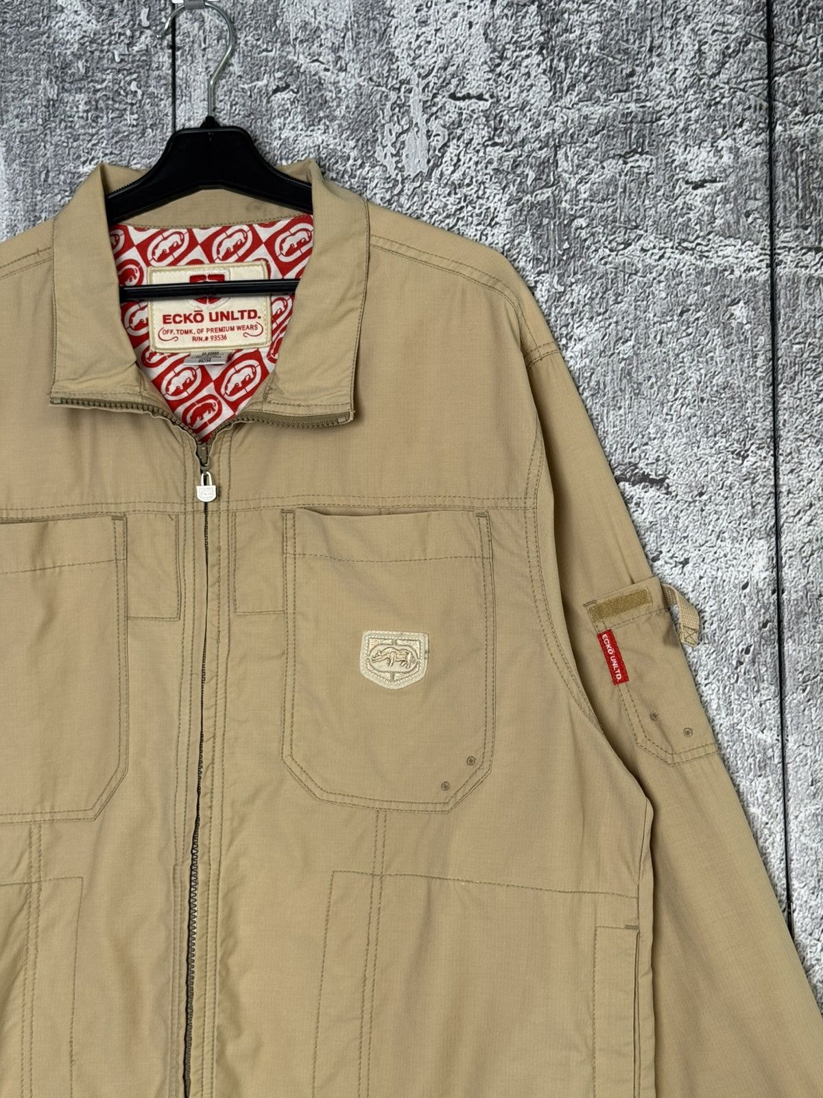 Ecko Unltd. Vintage Ecko Unltd. Utility Zip Jacket Men’s Workwear Style Size US M / EU 48-50 / 2 - 6 Thumbnail