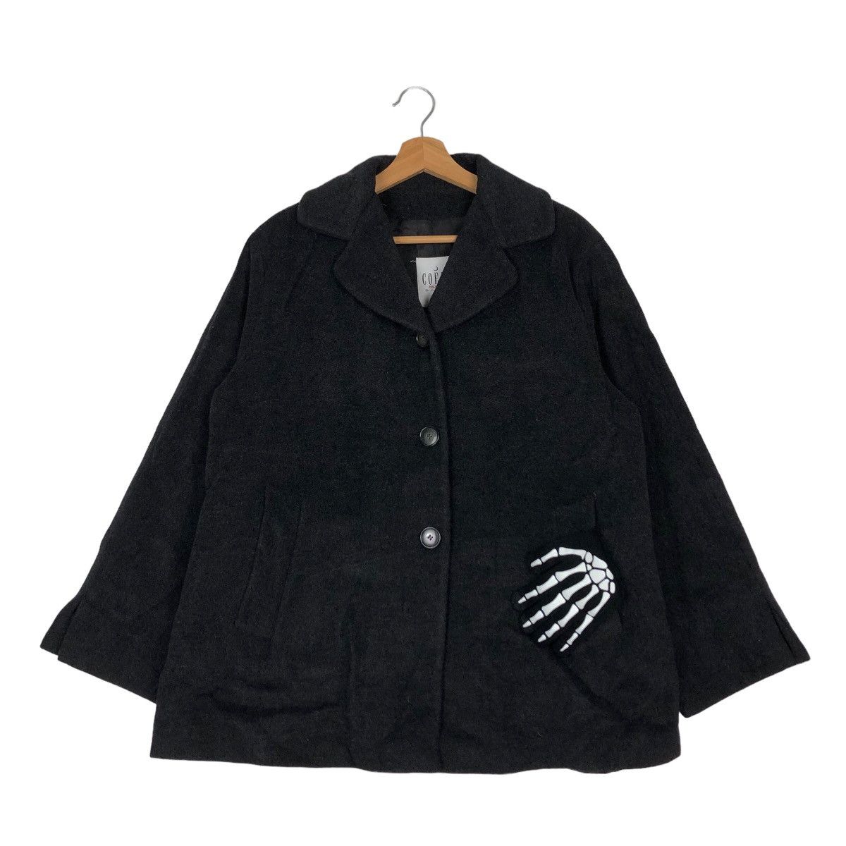 Vintage 🔥90s VINTAGE WOOL CHORE JACKET COELI BASIC ITALY RICK OWENS Size US M / EU 48-50 / 2 - 1 Thumbnail