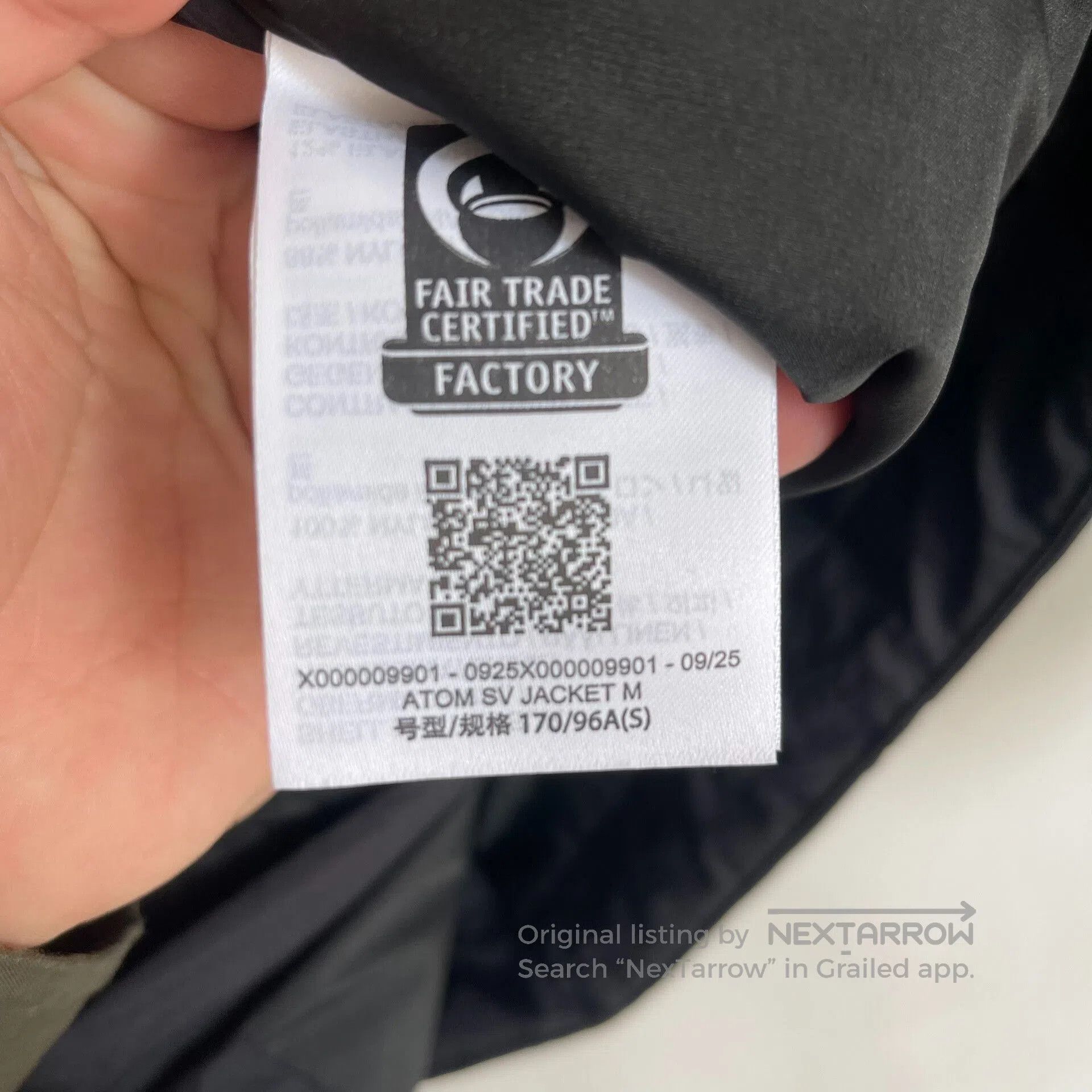 Arc'teryx Arcteryx Atom SV Jacket for Men and Women. Size US S / EU 44-46 / 1 - 5 Thumbnail
