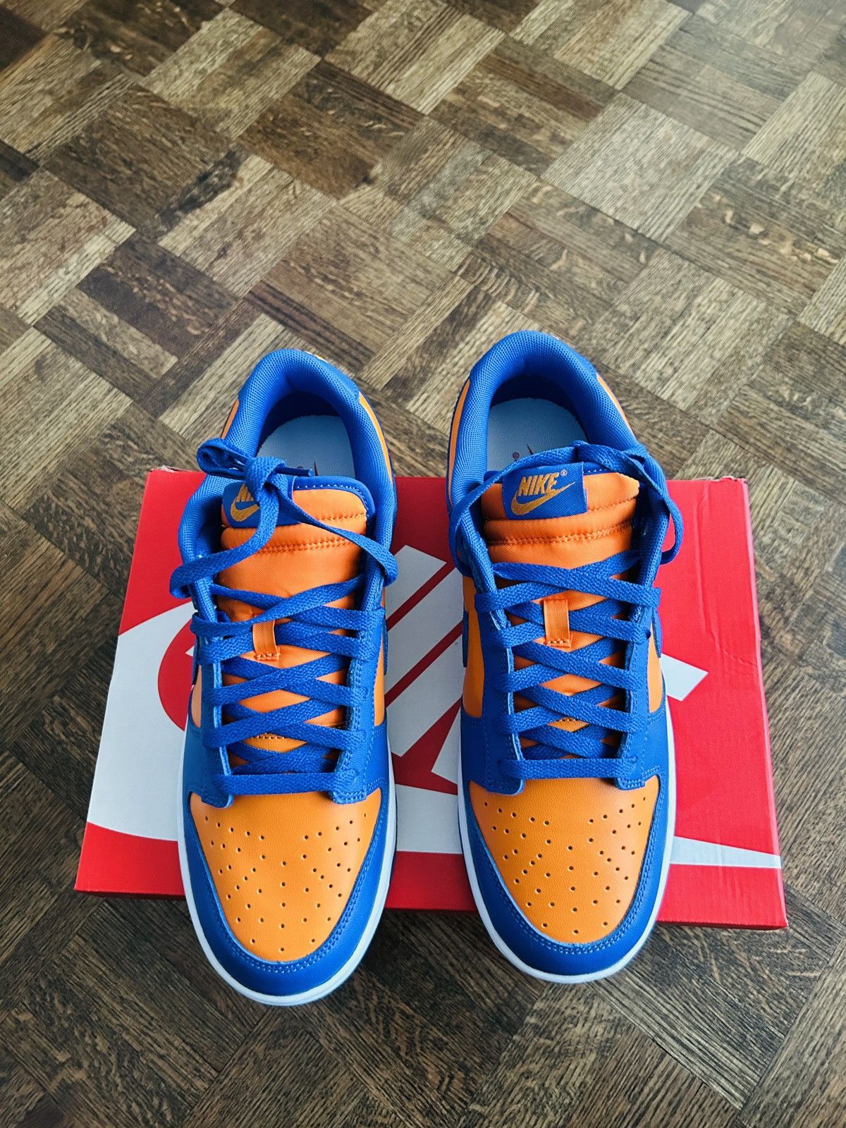 Nike Nike Dunk Low - Knicks - Blue/Orange. NEW Size US 10.5 / EU 43-44 - 3 Thumbnail