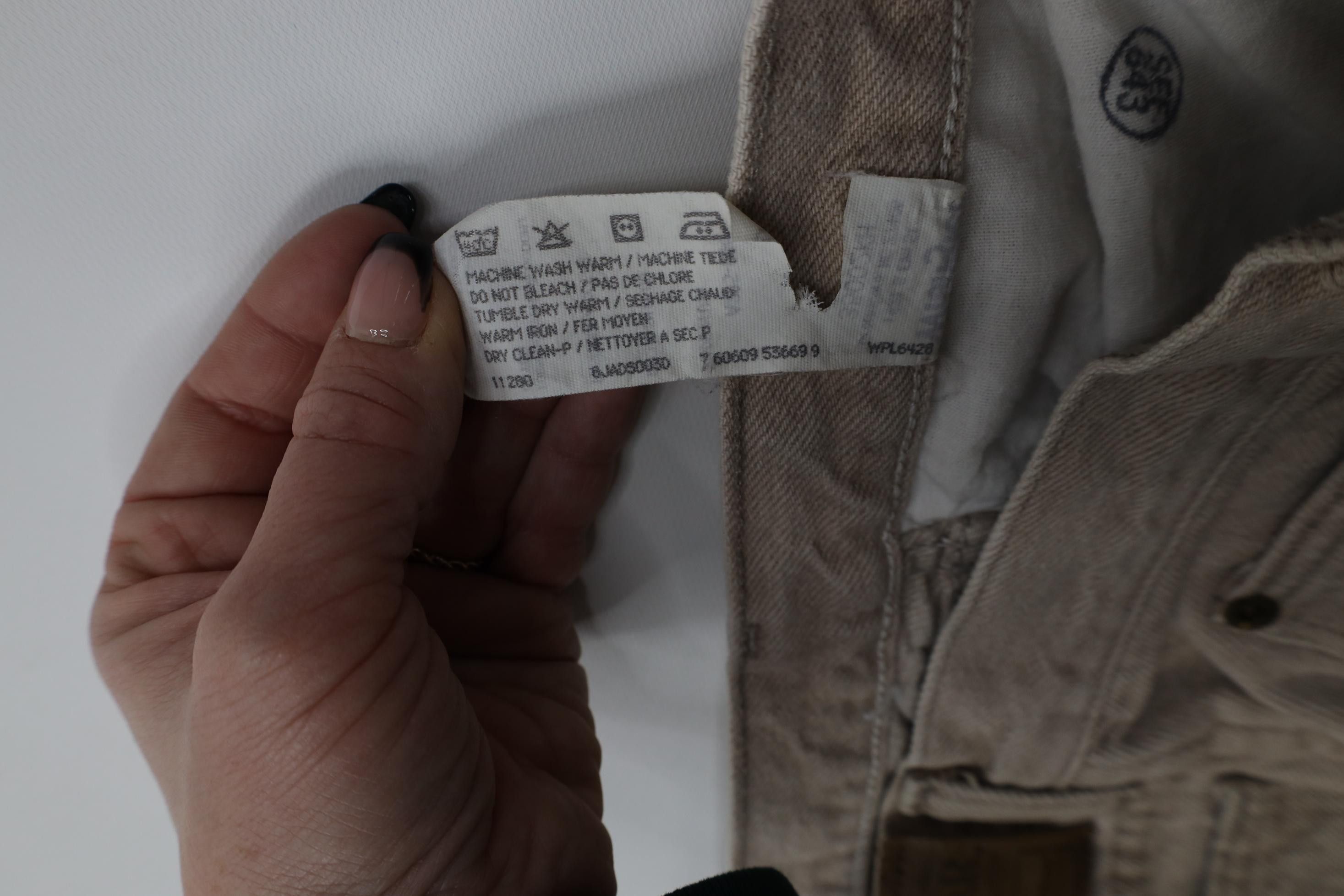 Wrangler Vintage 90s Wrangler Straight Leg Denim Jeans Beige USA Size US 32 / EU 48 - 10 Thumbnail