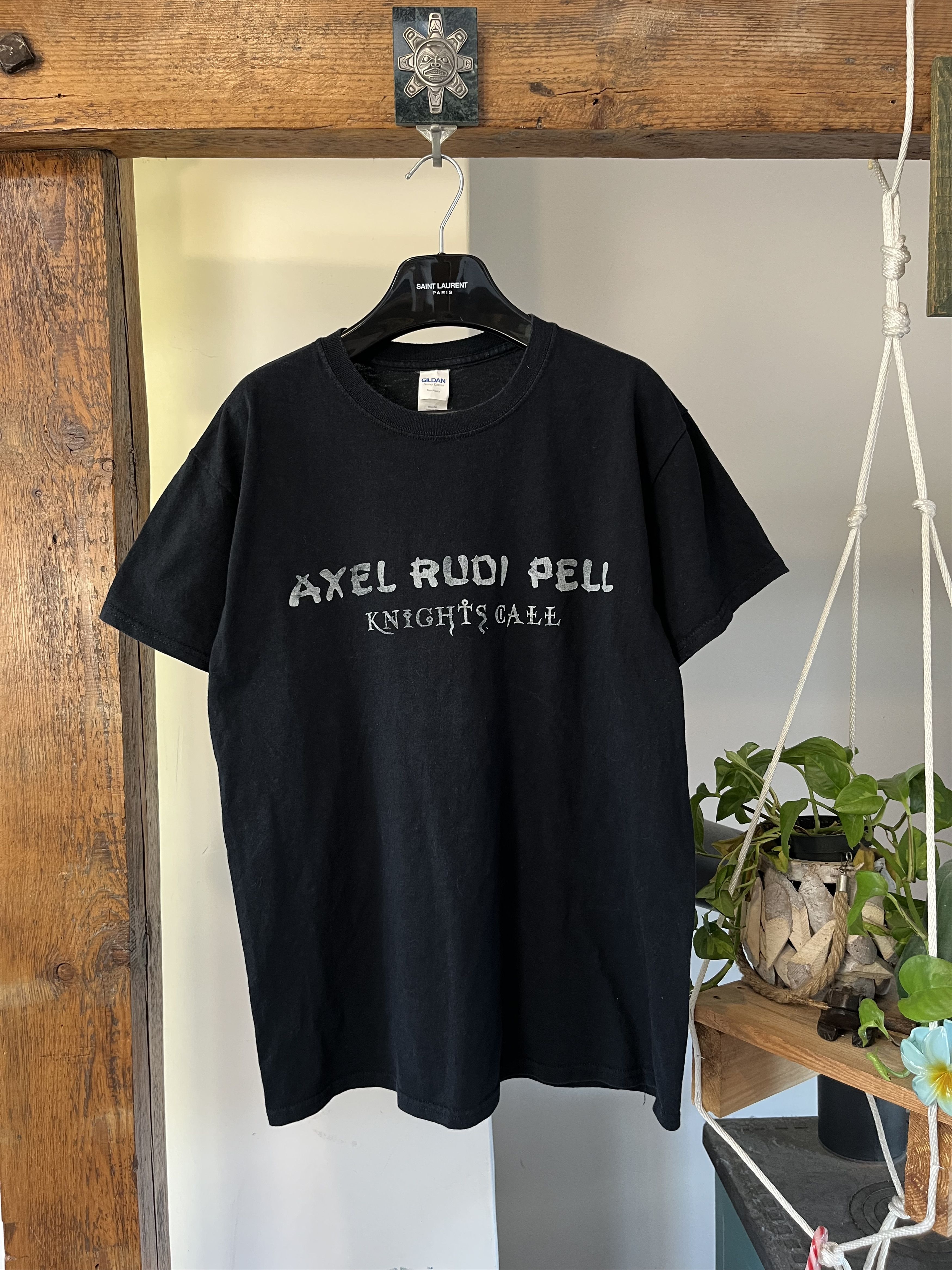 Band Tees × Vintage Vintage Axel Rudi Pell Knights Call Album Rock Music Band Size US L / EU 52-54 / 3 - 1 Thumbnail