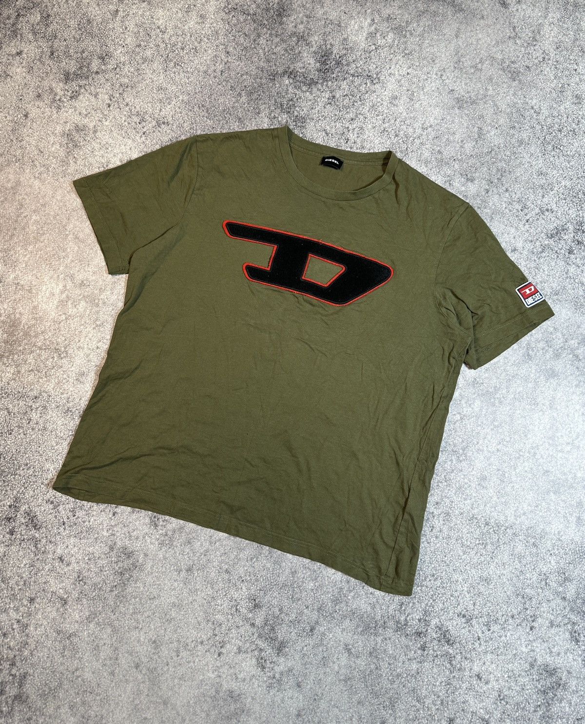 Diesel Y2K Vintage Diesel Logo T-shirt Streetwear Opium Style Rare Size US M / EU 48-50 / 2 - 1 Thumbnail