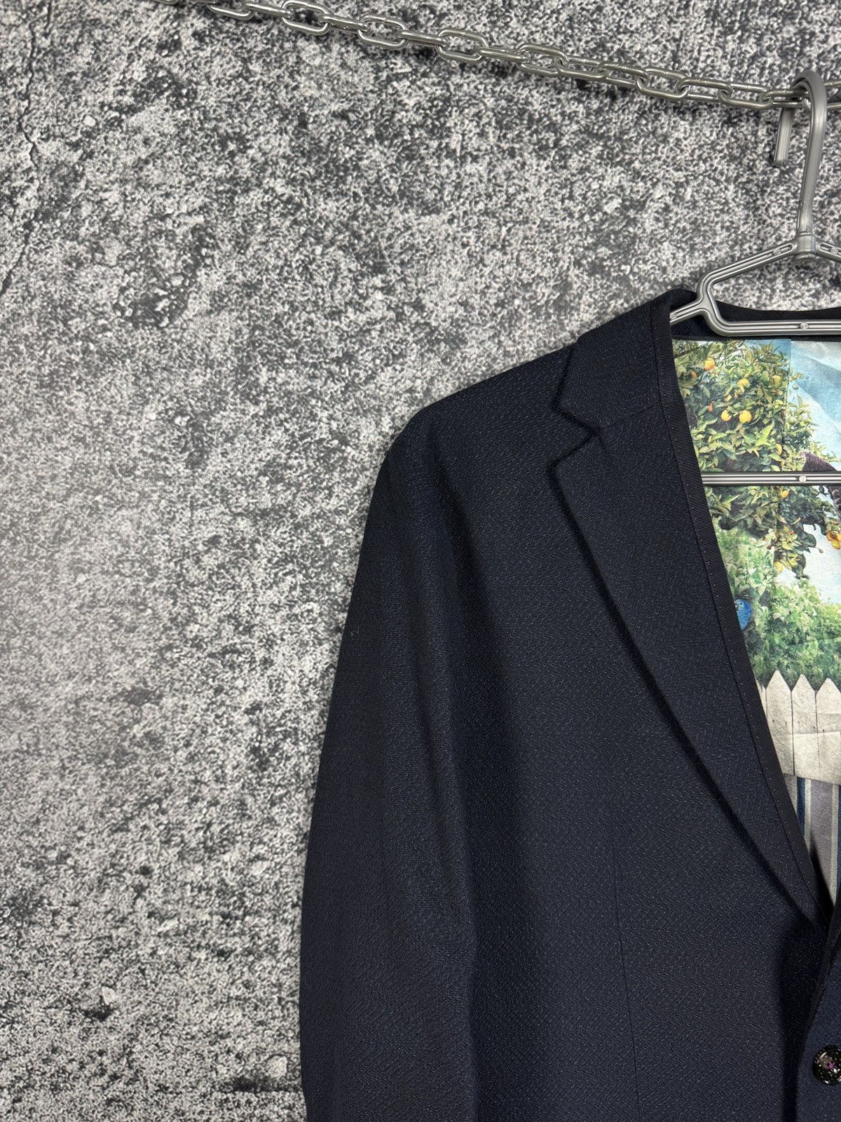 Ted Baker Men’s Ted Baker Patterned Wool Linen Polyester Blazer Size 3 Size 40R - 3 Thumbnail