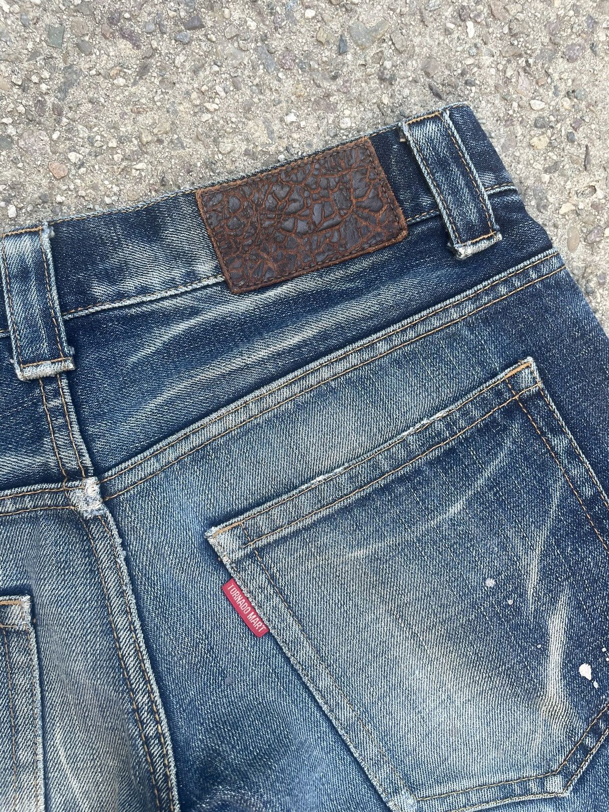 If Six Was Nine × Tornado Mart Tornado Mart Slim Denim Wash Size US 29 - 3 Thumbnail