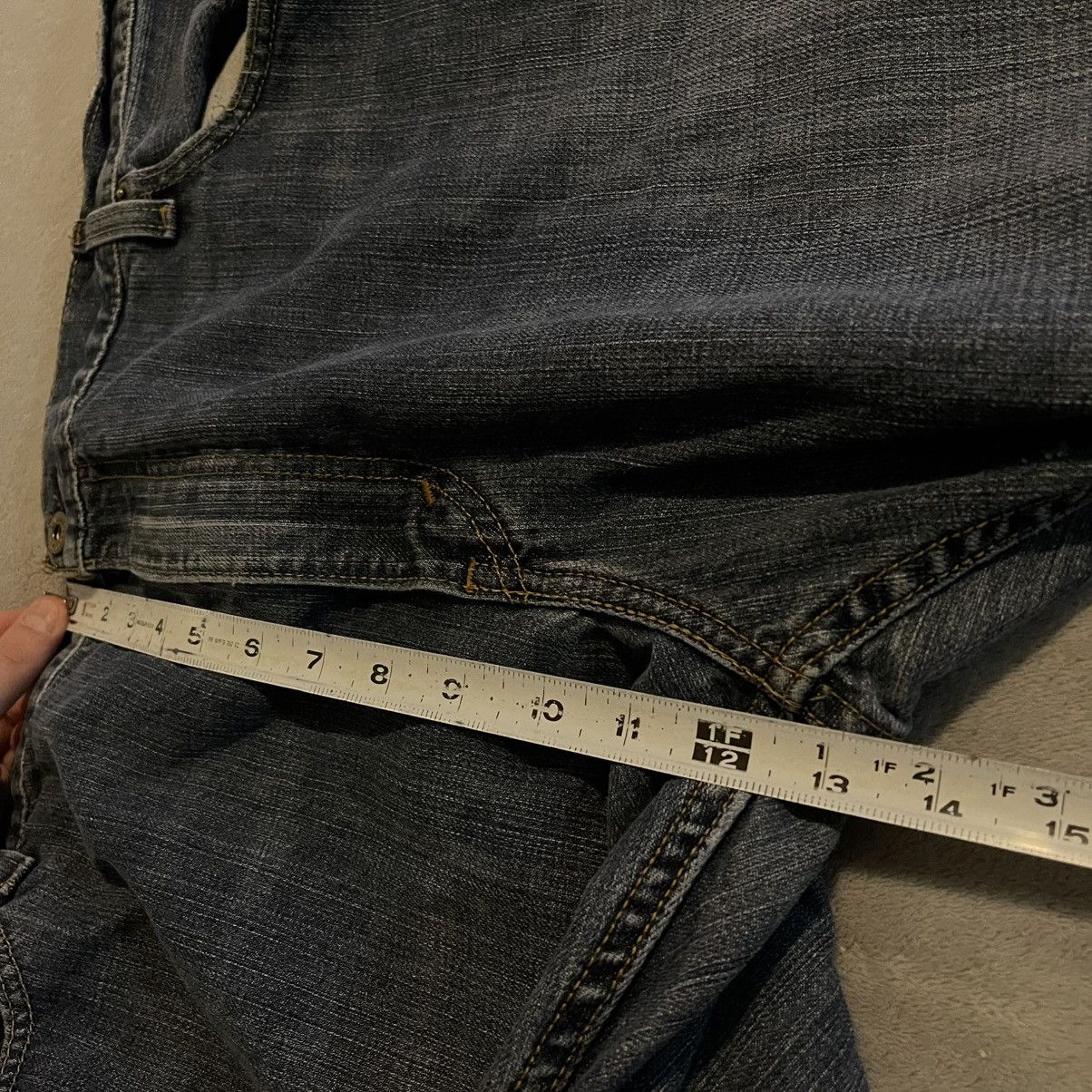 Levi's Vintage Levis 569 Straight Leg Jeans Mens 42x30 Blue Y2K Size US 42 / EU 58 - 8 Thumbnail