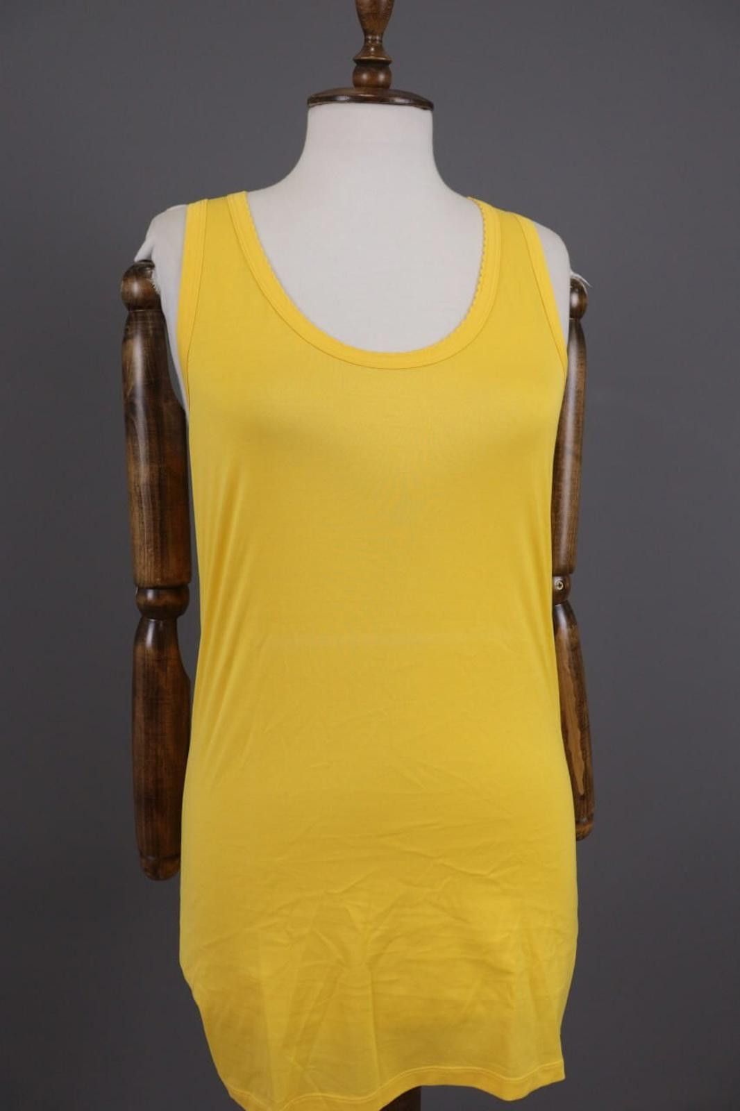 Designer High Use Claire Campbell Yellow Summer Tunic Dress Size M / US 6-8 / IT 42-44 - 5 Thumbnail