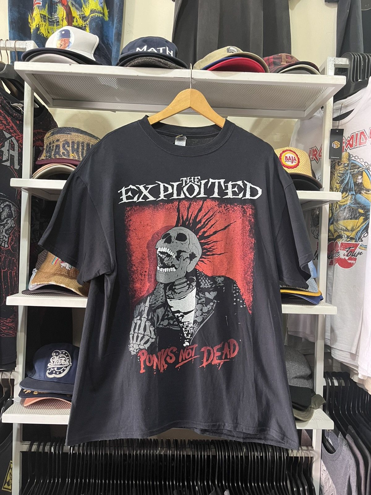 Band Tees The Exploited - "Punks Not Dead" Unisex T-Shirt Size US XL / EU 56 / 4 - 1 Thumbnail