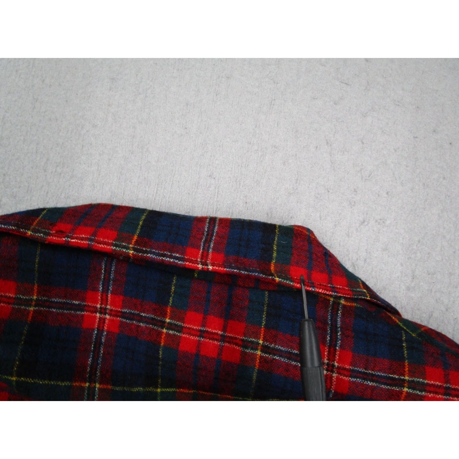 Pendleton VINTAGE Pendleton Jacket Mens Medium Blue Plaid Wool Button Up Shacket with Pockets - Made in USA 80s Western Theme Mens Size US M / EU 48-50 / 2 - 7 Thumbnail