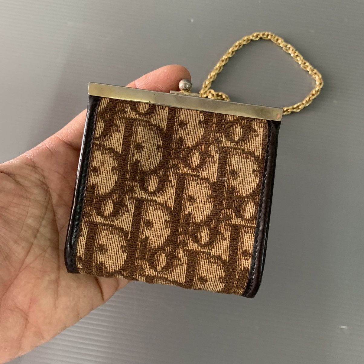Christian Dior Monsieur Christian Dior Monogram Chain Bag Size ONE SIZE - 3 Thumbnail