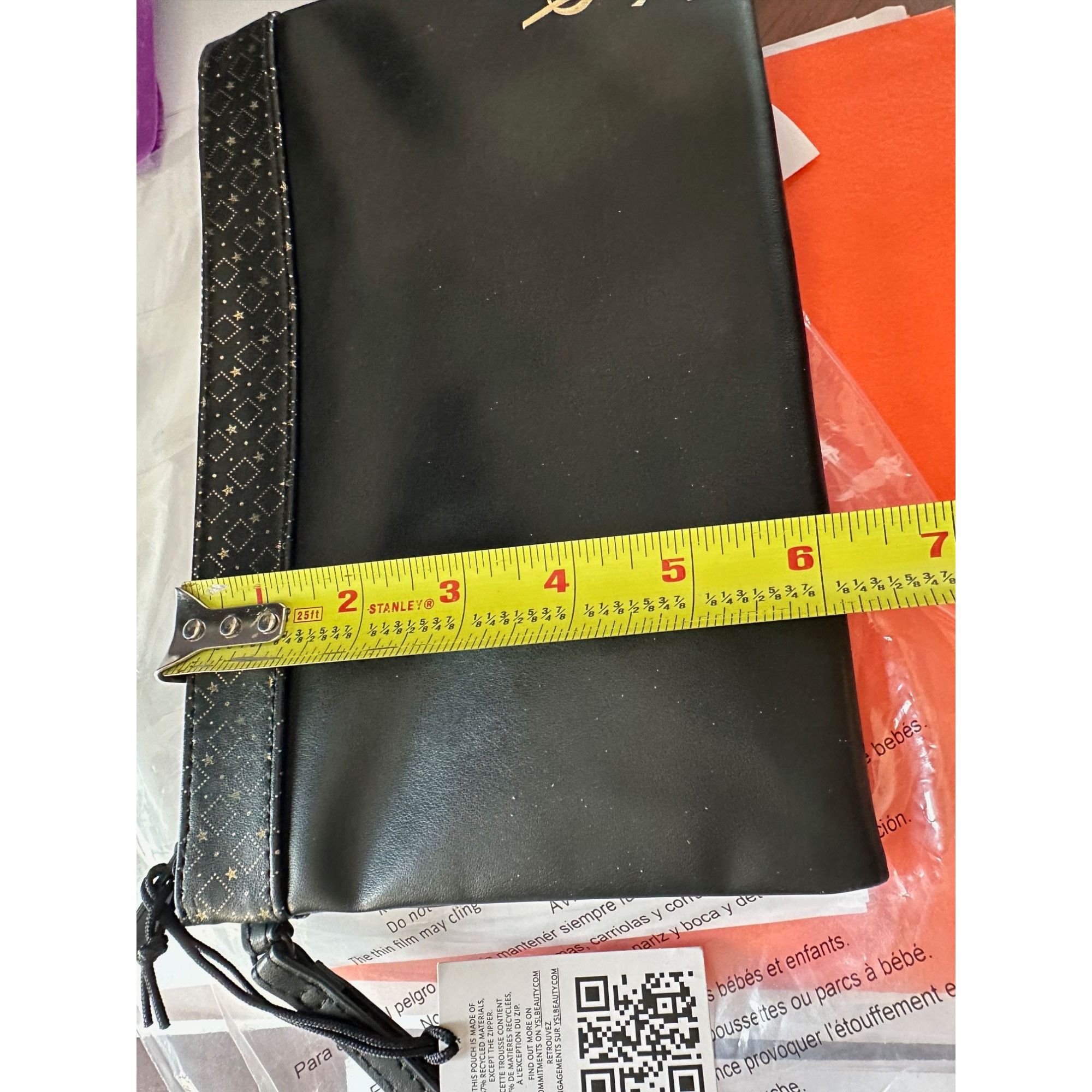 Yves Saint Laurent YSL Yves Saint Laurent Black Beaute Pouch Size ONE SIZE - 12 Thumbnail