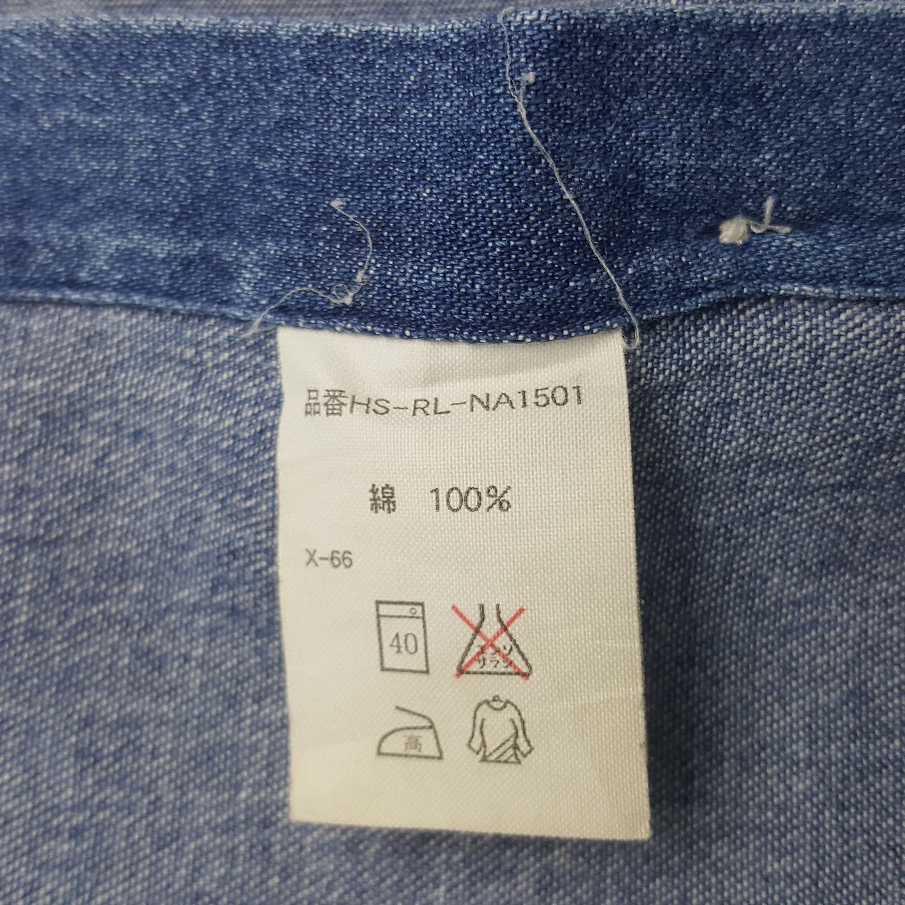 Polo Ralph Lauren Vintage POLO RALPH LAUREN Denim Button Up Shirt Size US L / EU 52-54 / 3 - 8 Thumbnail