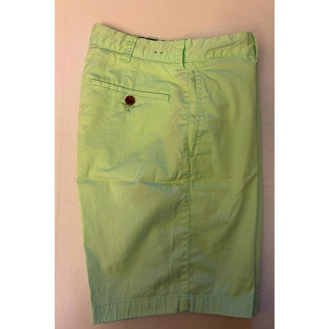 J.Crew J CREW Mens 9" Stretch Chino Golf Dress Shorts |Waist 29x9in Size US 29 - 4 Thumbnail