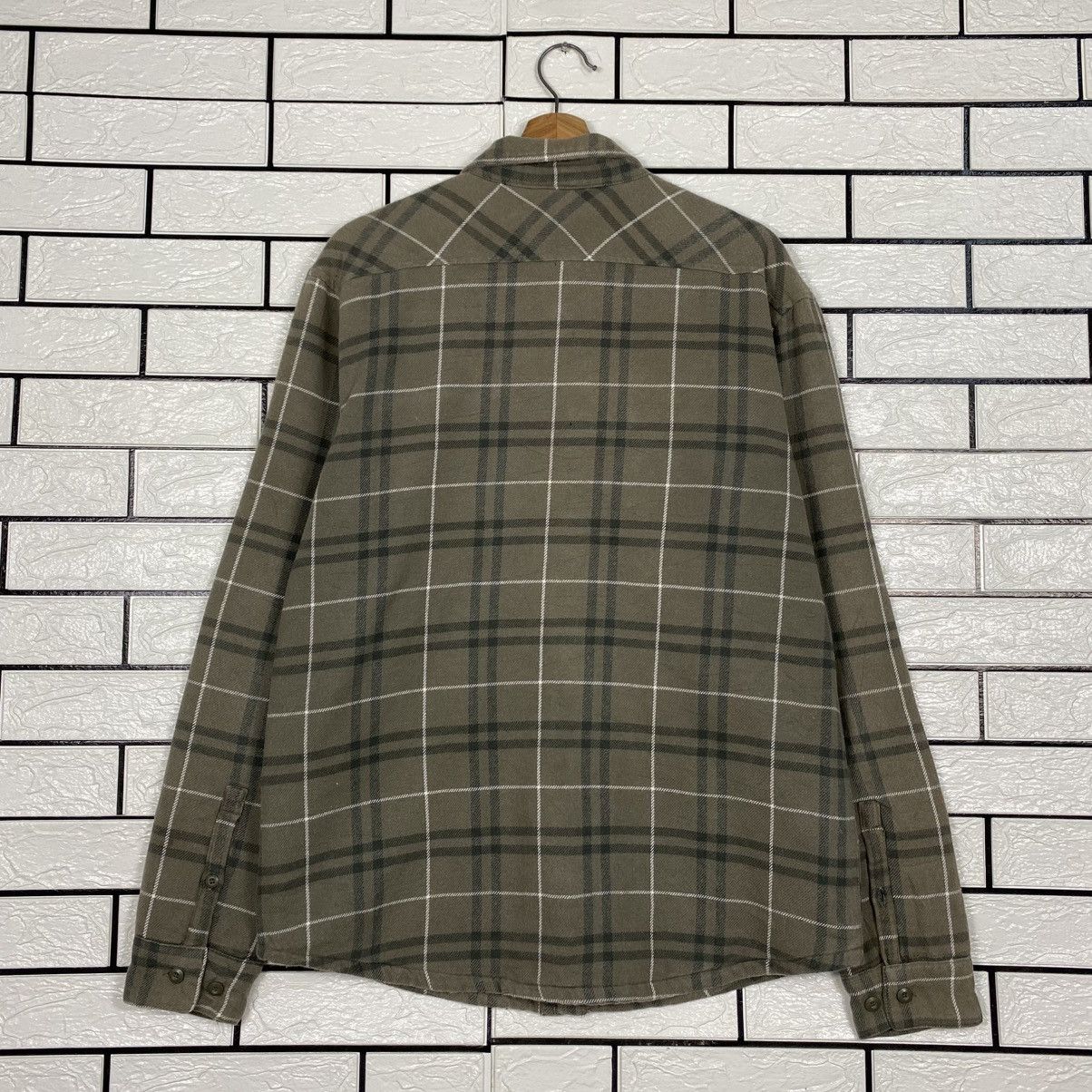 Japanese Brand 📌Vintage Snap Button Jacket RVCA Tartan Design Size US M / EU 48-50 / 2 - 9 Thumbnail