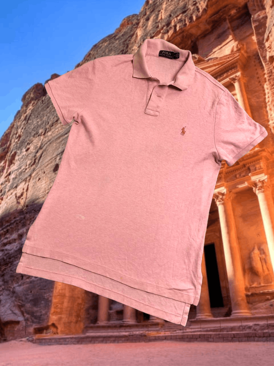 Polo Ralph Lauren Polos pink Streetwear Polo Ralph Lauren T-Shirt Y2K Vintage Size US S / EU 44-46 / 1 - 1 Thumbnail