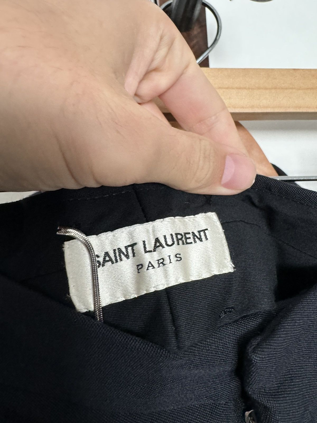 Saint Laurent Paris FW13 Peaked Le Smoking Suit Size 54R - 8 Thumbnail