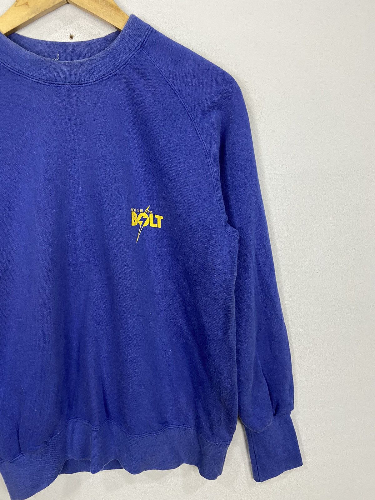 Lightning Bolt × Vintage Rare Design 90s Lightning BoltSurf Pullover Sweatshirt Size US M / EU 48-50 / 2 - 11 Thumbnail