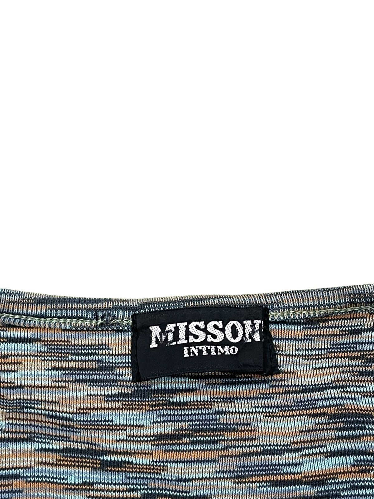 Missoni Vtg Missoni Intimo Long Sleeve Shirt 5🟩9 Size US L / EU 52-54 / 3 - 9 Thumbnail
