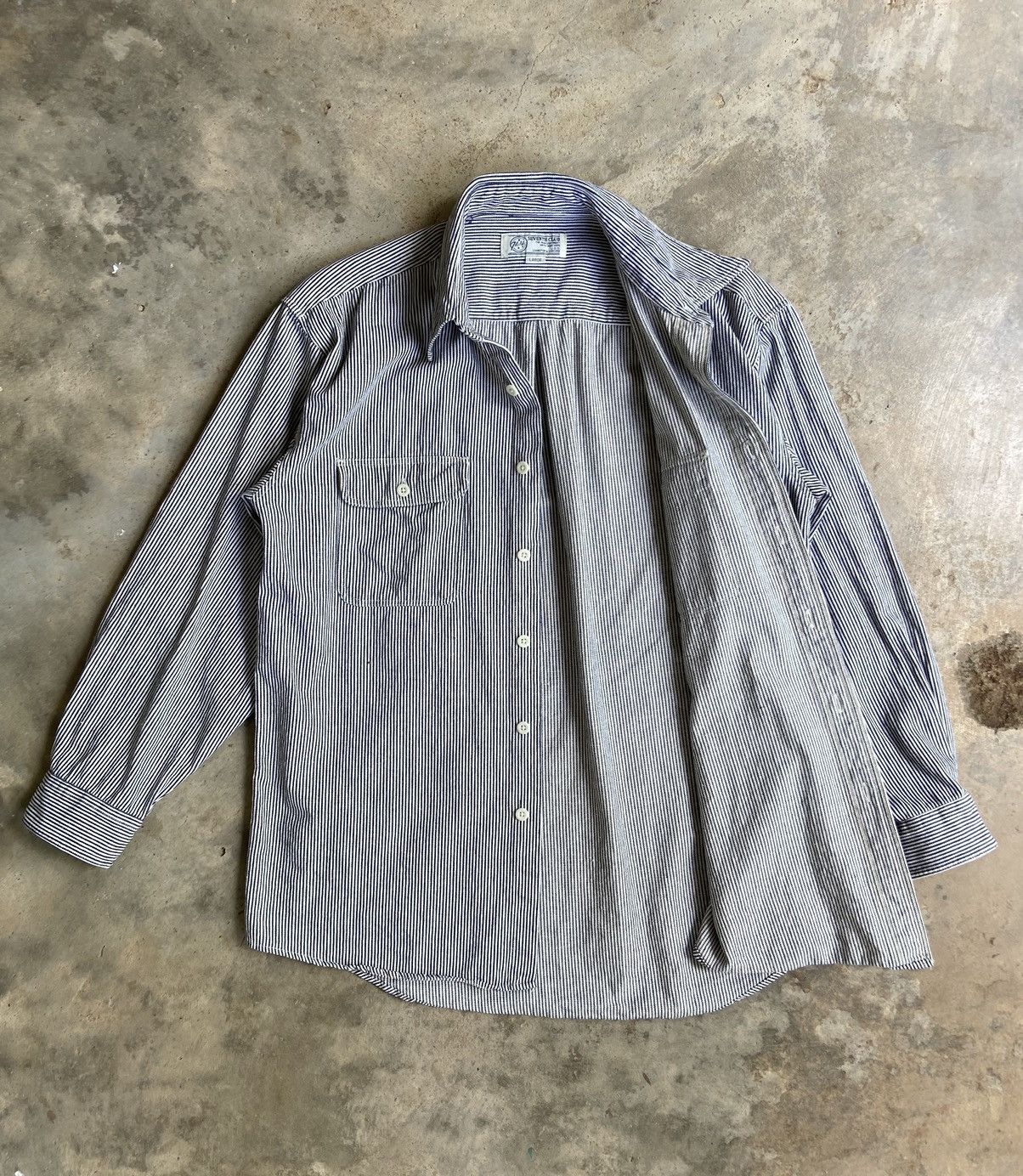 Japanese Brand × Seventh × Vintage Vintage Seventh club hickory shirt Size US M / EU 48-50 / 2 - 3 Thumbnail