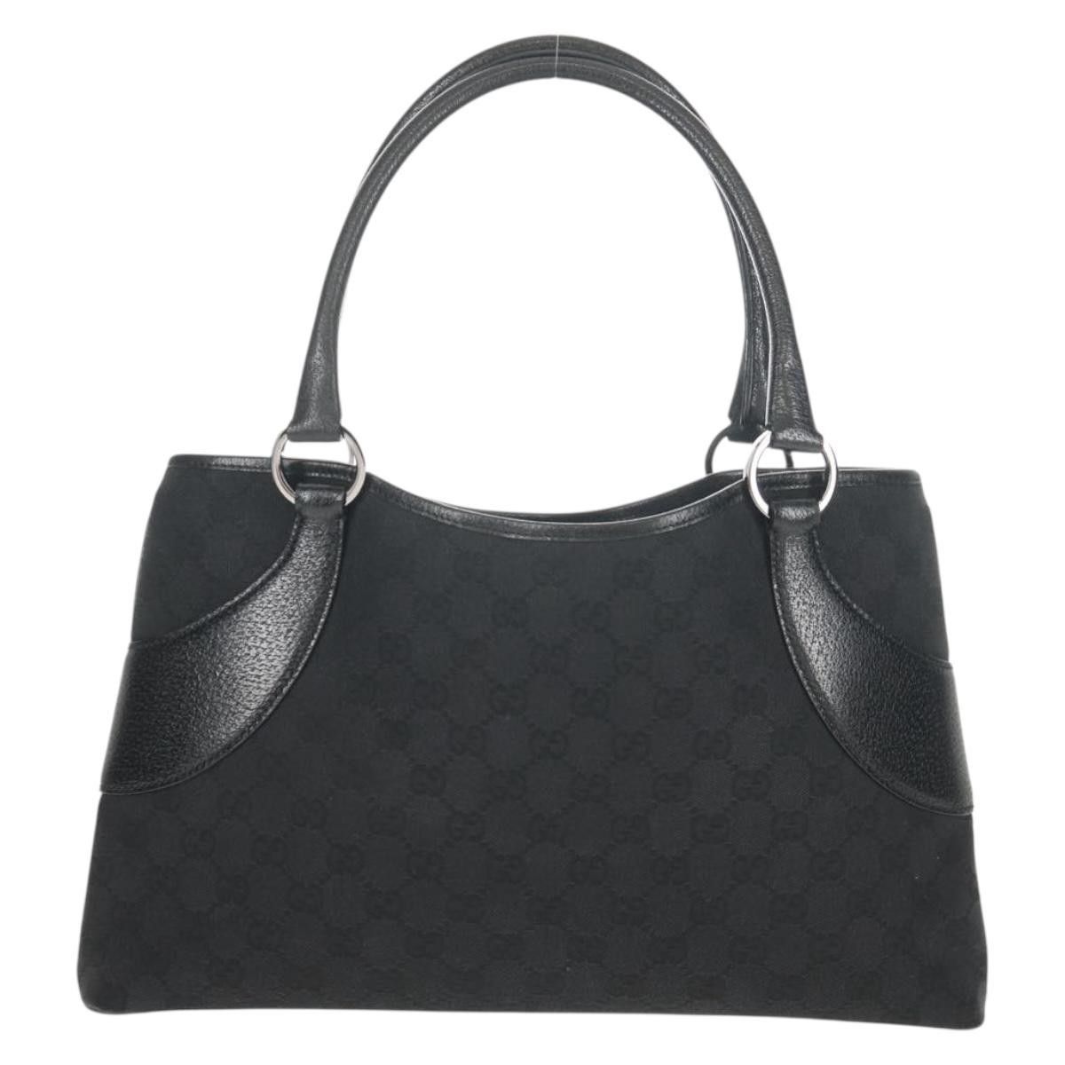 Gucci Gucci Vintage Ring Tote GG Canvas with Leather Size ONE SIZE - 1 Thumbnail