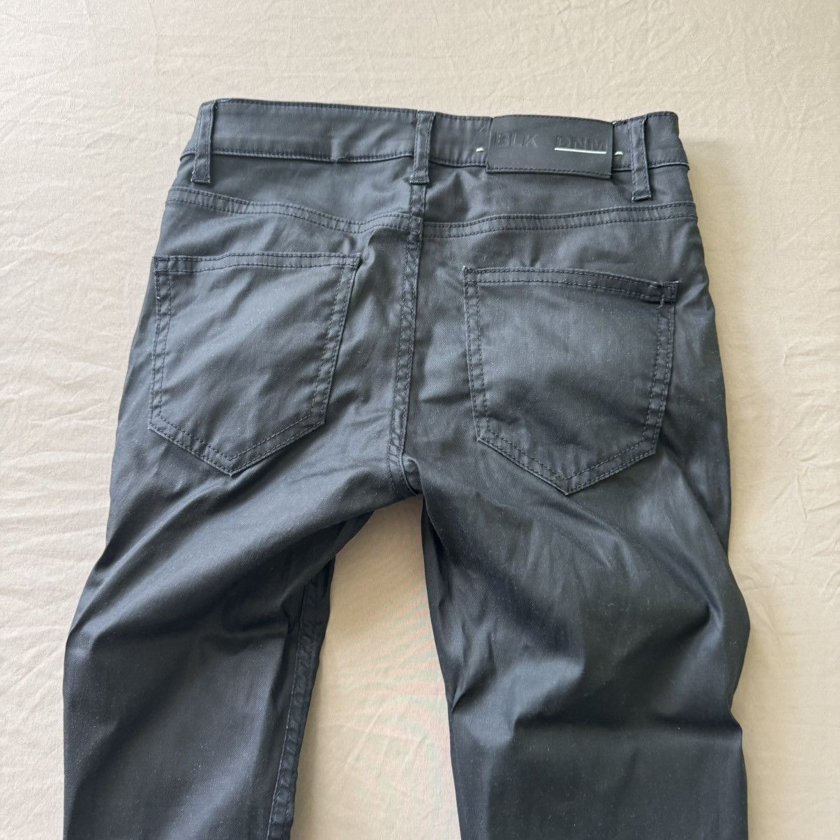 Blk Dnm BLK DNM Skinny Faux Leather Colorblock Pants Size 26" / US 2 / IT 38 - 6 Thumbnail