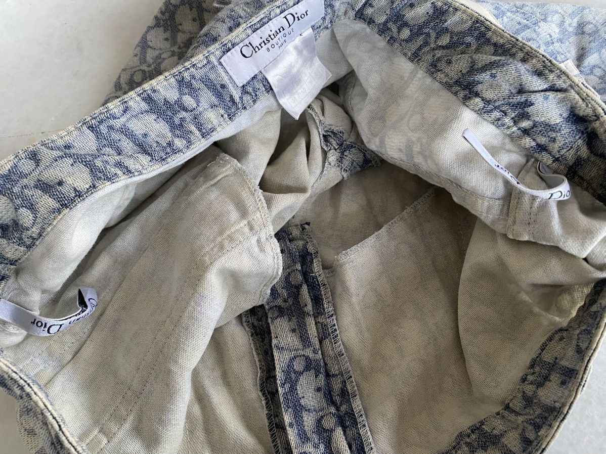 Dior Dior Oblique Denim Shorts Size US 30 / EU 46 - 6 Thumbnail