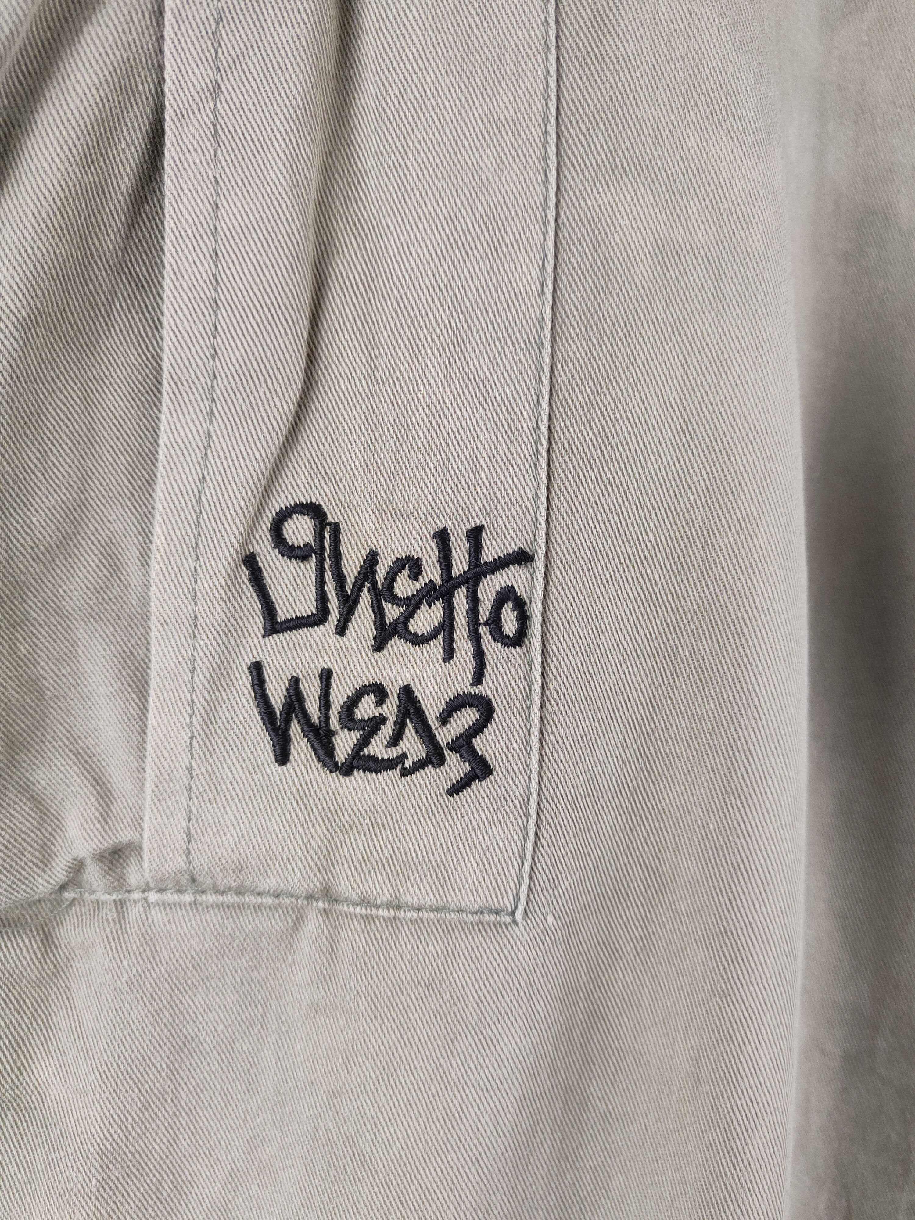Japanese Brand VINTAGE Gueho Wear Dark Olive Faded Cargo Pants N#33 Size US 32 / EU 48 - 3 Thumbnail