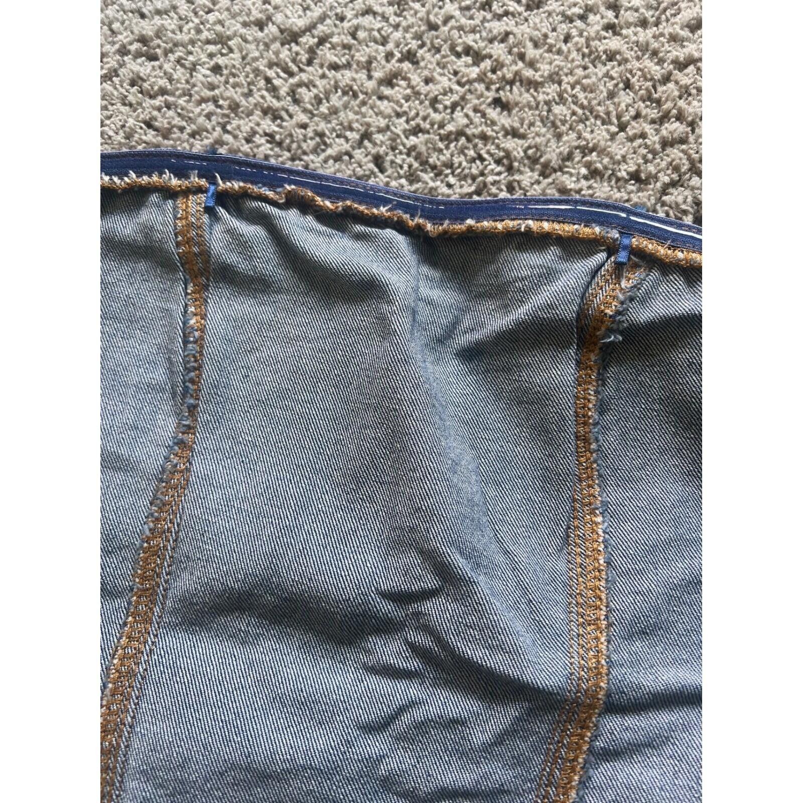 Other Universal Thread Corset Top Womens 4 Dark Wash NWT Denim Size ONE SIZE - 6 Thumbnail