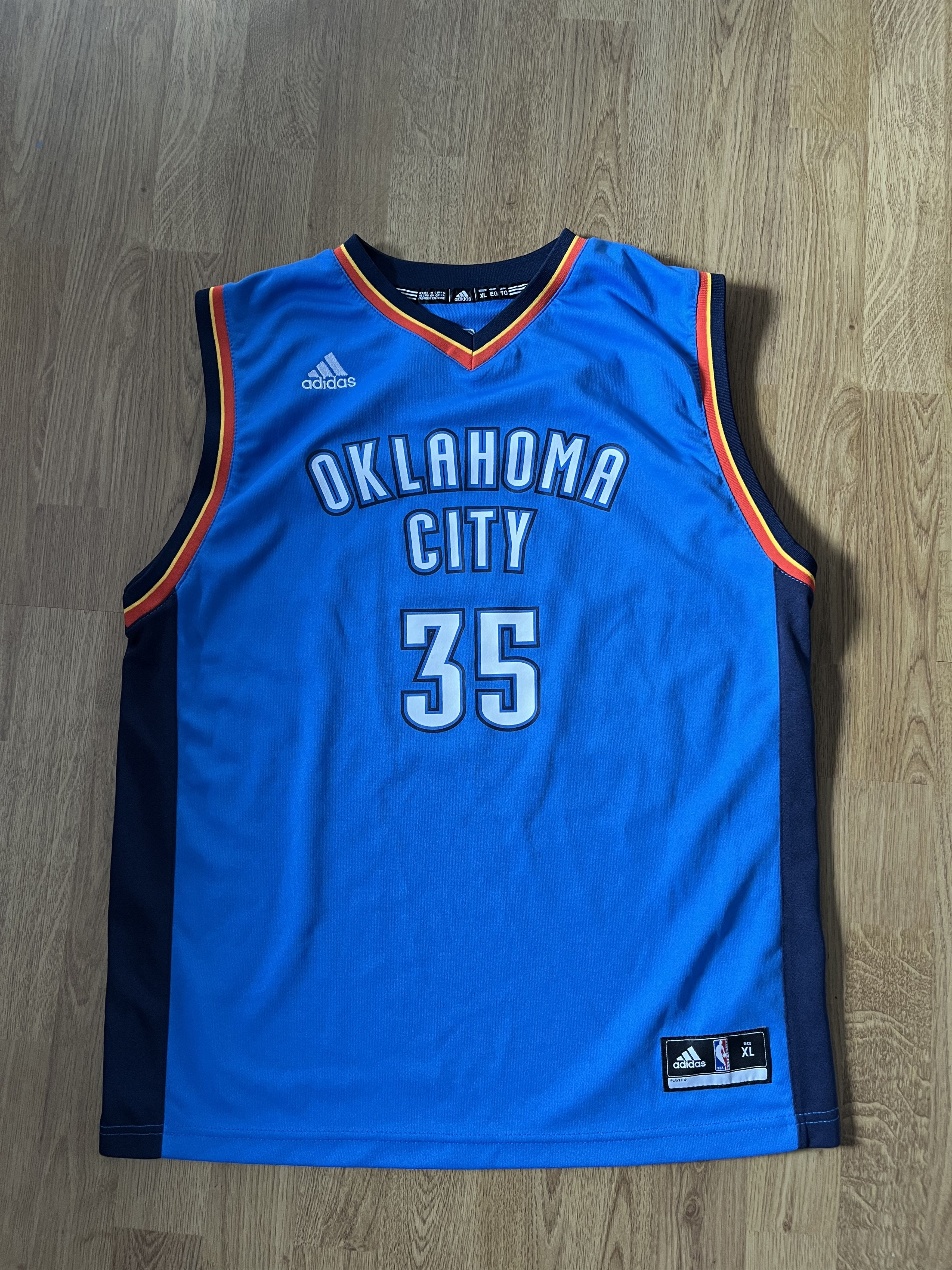 Adidas × NBA Oklahoma City DURANT 35 NBA jersey Size US XL / EU 56 / 4 - 1 Thumbnail