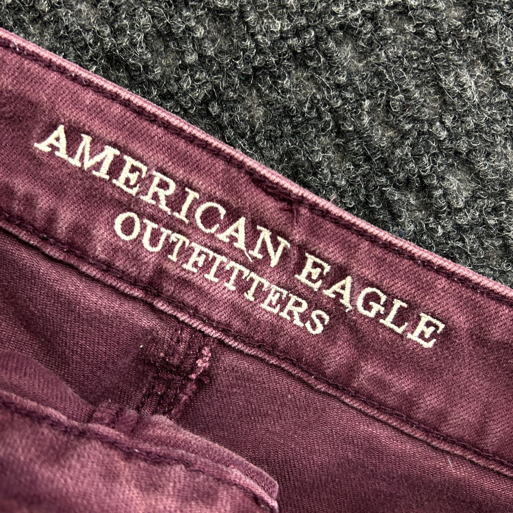 American Eagle Outfitters VINTAGE American Eagle Outfitters Jeans Shorts Womens 2 Stretch Denim Distressed Fringe Booty 2" Size 26" / US 2 / IT 38 - 2 Thumbnail