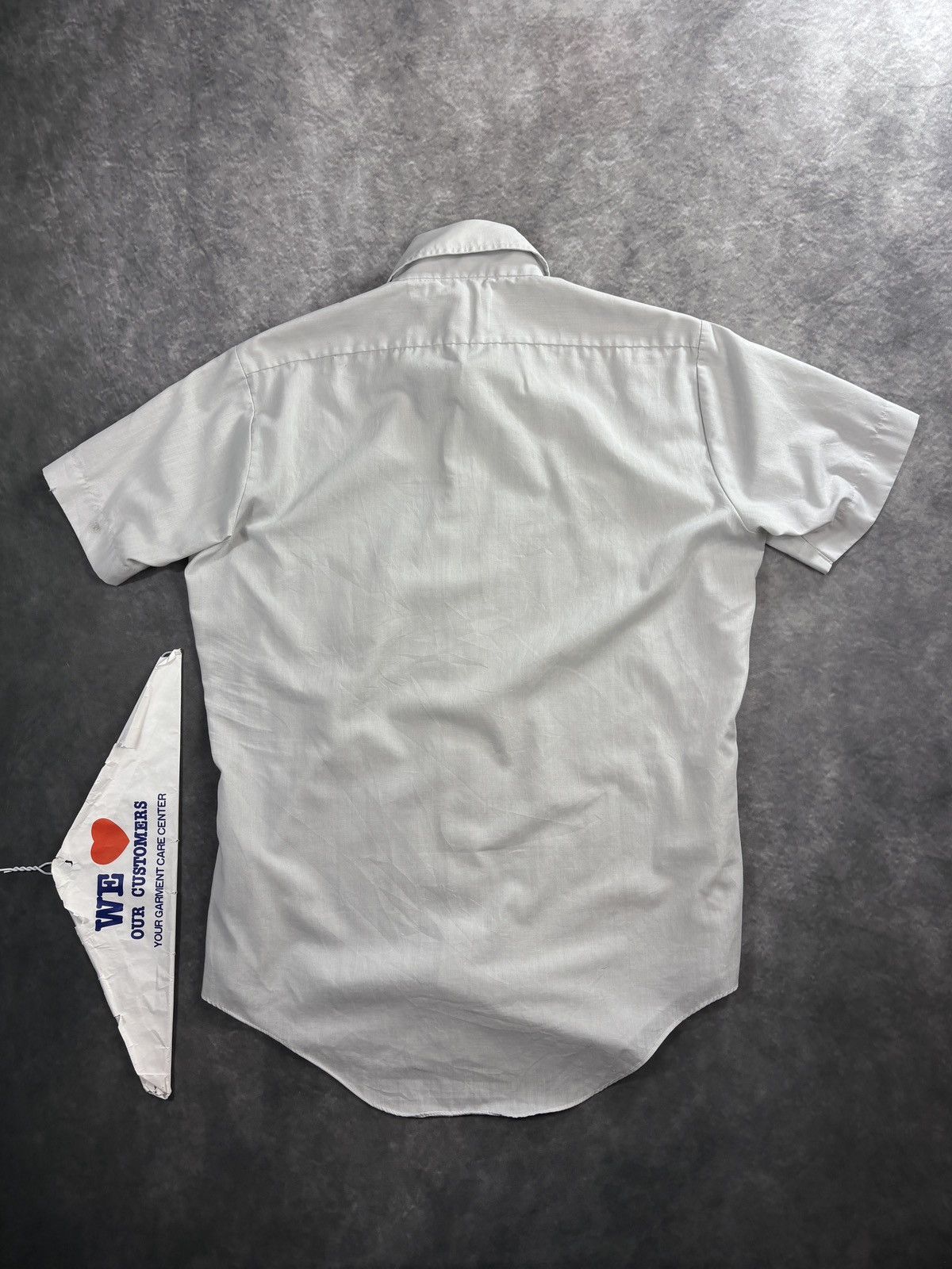 Vintage 1980s Vintage Summer Shirt Shortsleeve Workwear Buttonup 70s Size US S / EU 44-46 / 1 - 8 Thumbnail