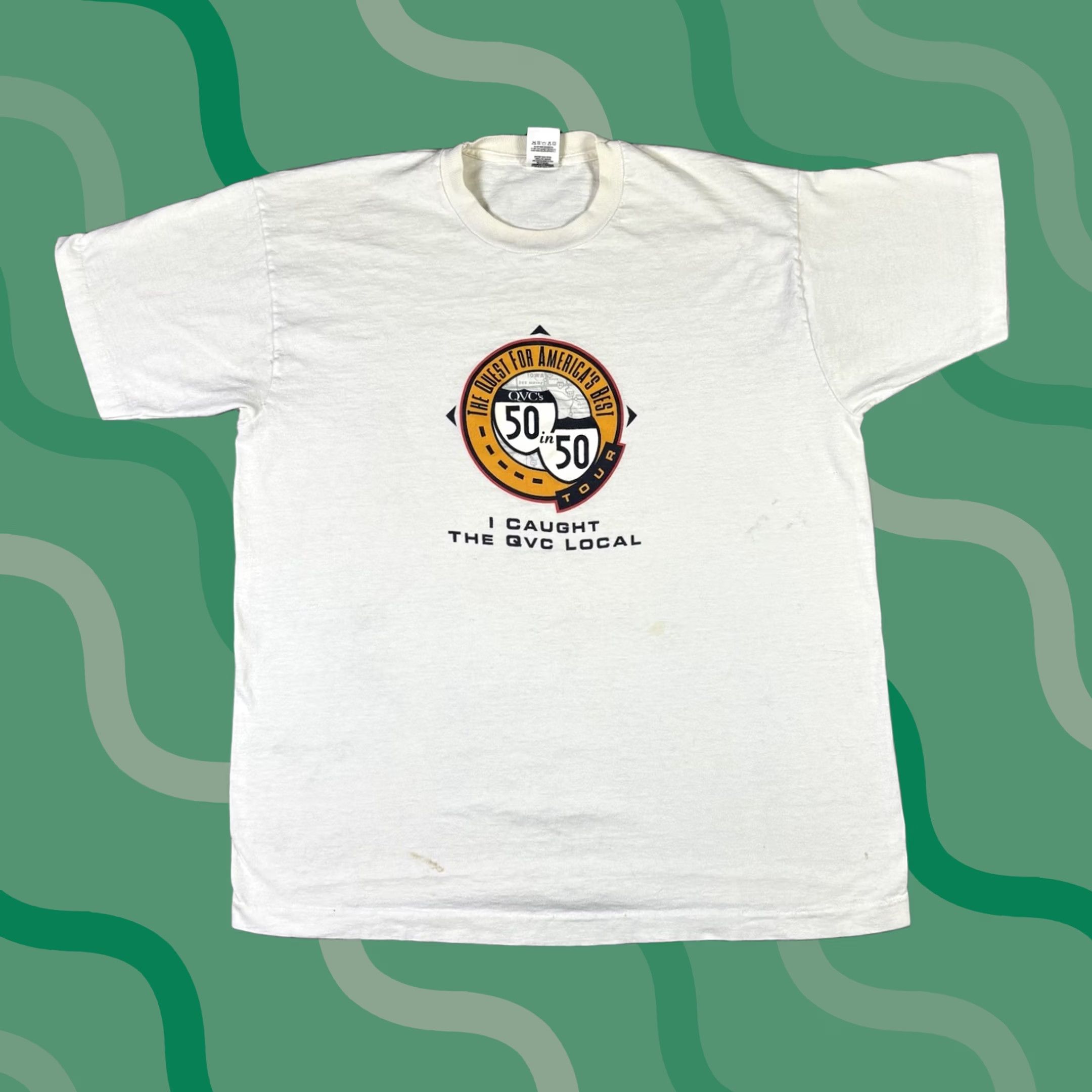 Fruit Of The Loom VINTAGE Fruit of the Loom 90s T Shirt White XL Mens Size US XL / EU 56 / 4 - 1 Thumbnail