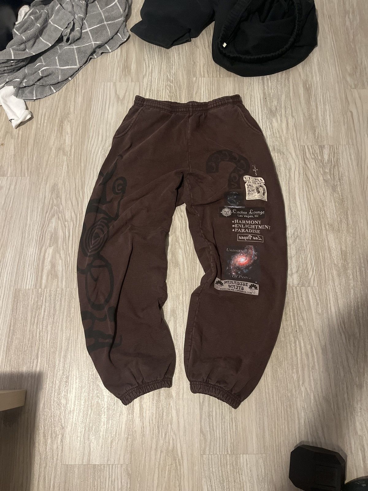 Travis Scott Travis brown pants Size US 32 / EU 48 - 1 Thumbnail