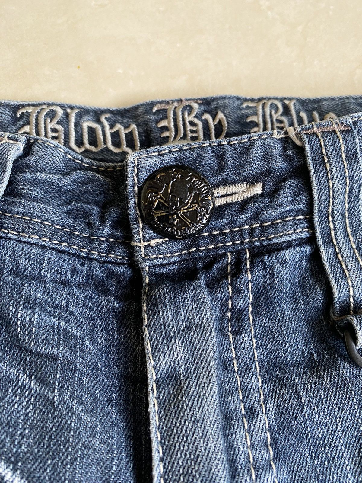 14th Addiction × Hysteric Glamour × If Six Was Nine Blow bye blue punks Jeans Size US 30 / EU 46 - 5 Thumbnail